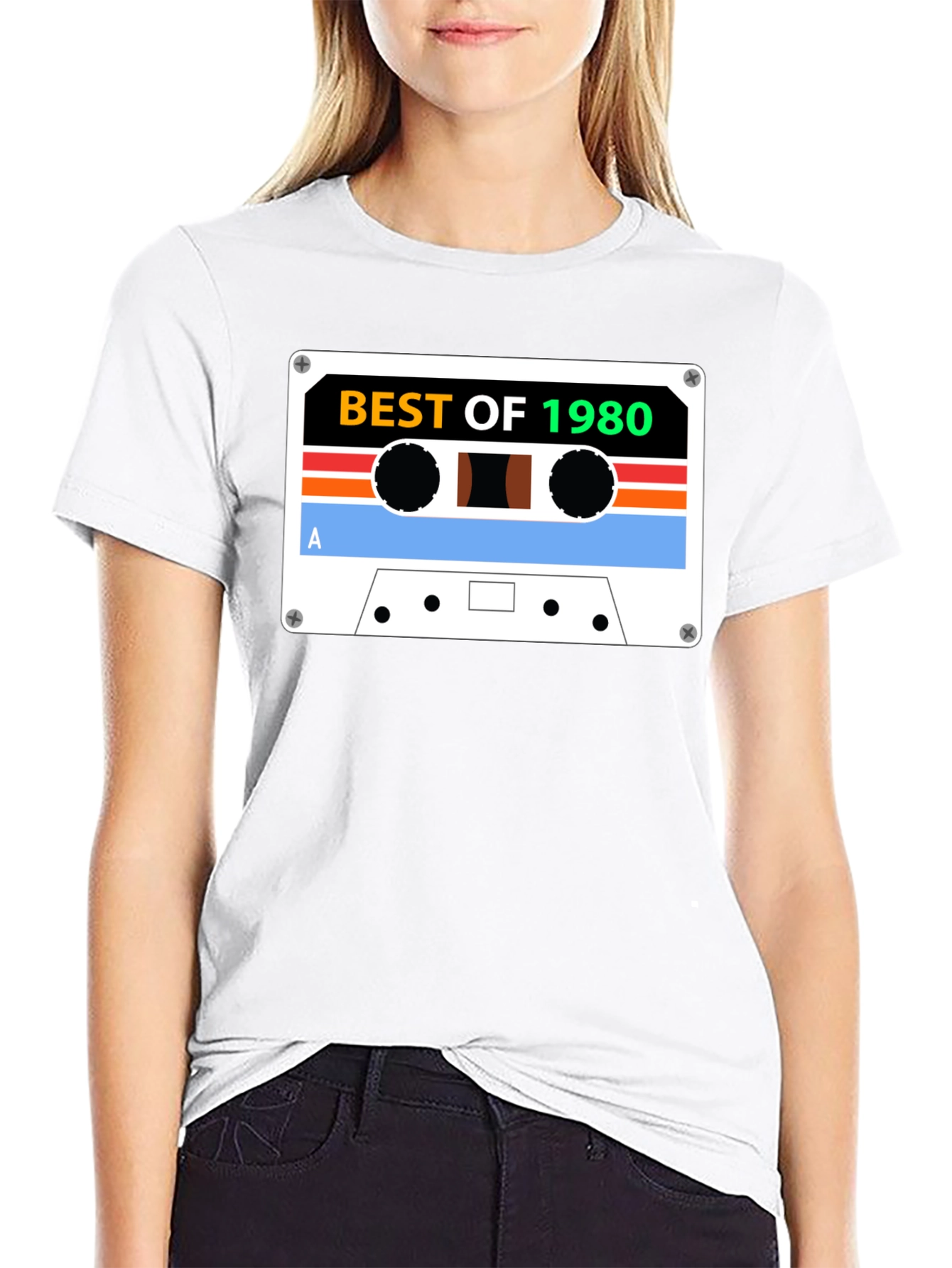 Best of 1980s Cassette Tape Graphic T-Shirt