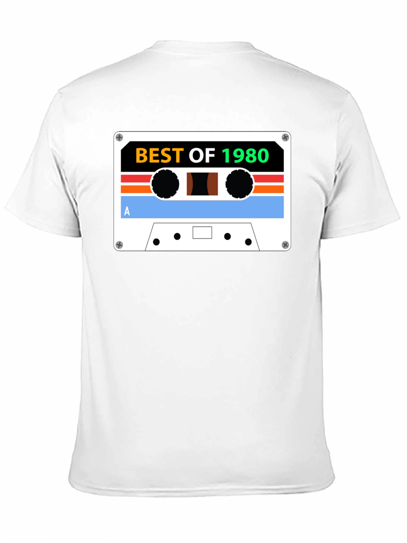 Best of 1980s Cassette Tape Graphic T-Shirt
