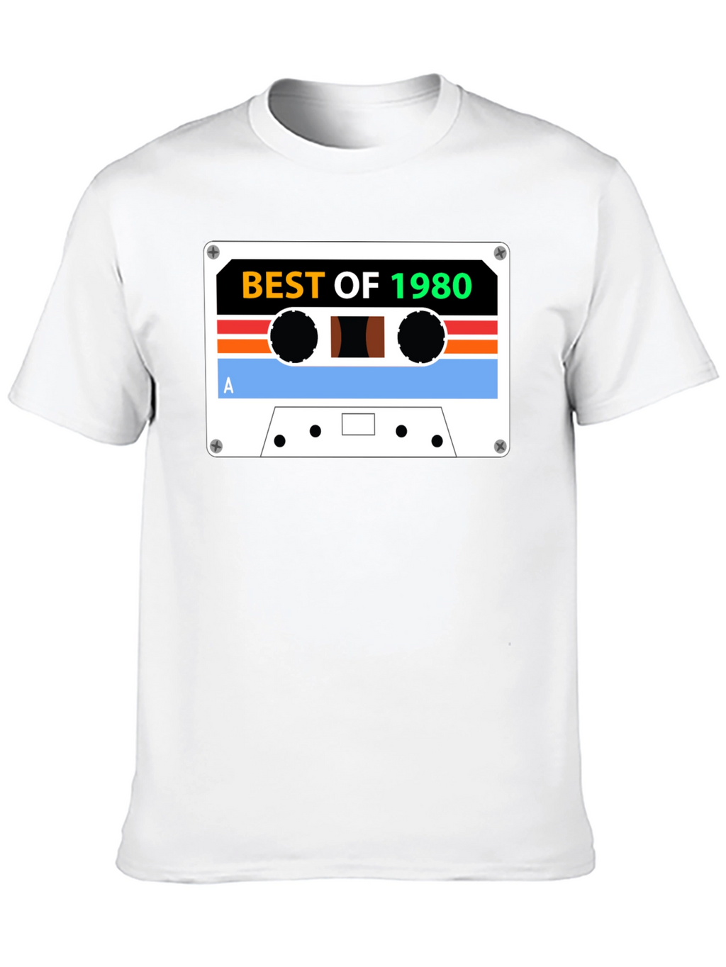 Best of 1980s Cassette Tape Graphic T-Shirt