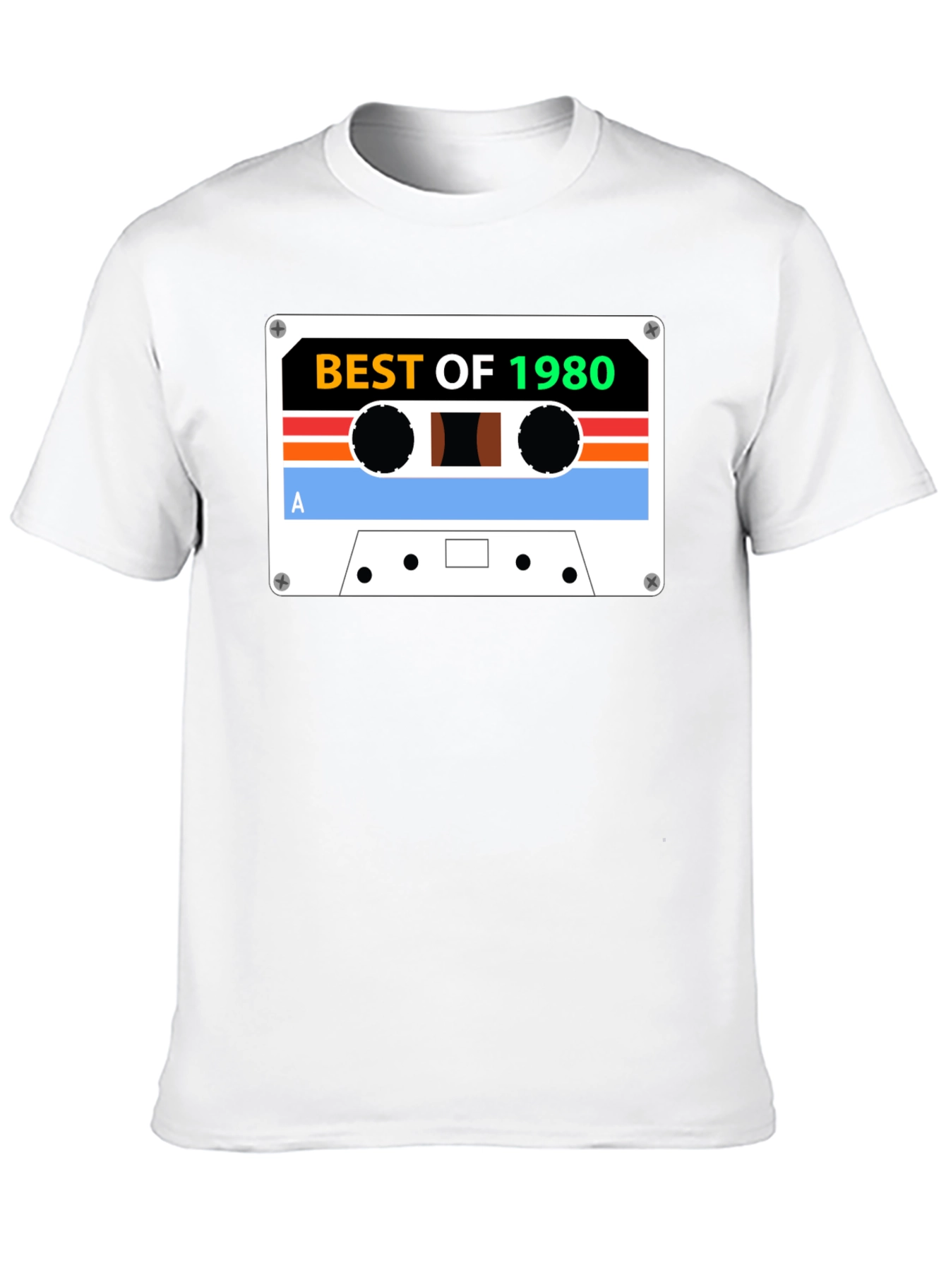 Best of 1980s Cassette Tape Graphic T-Shirt