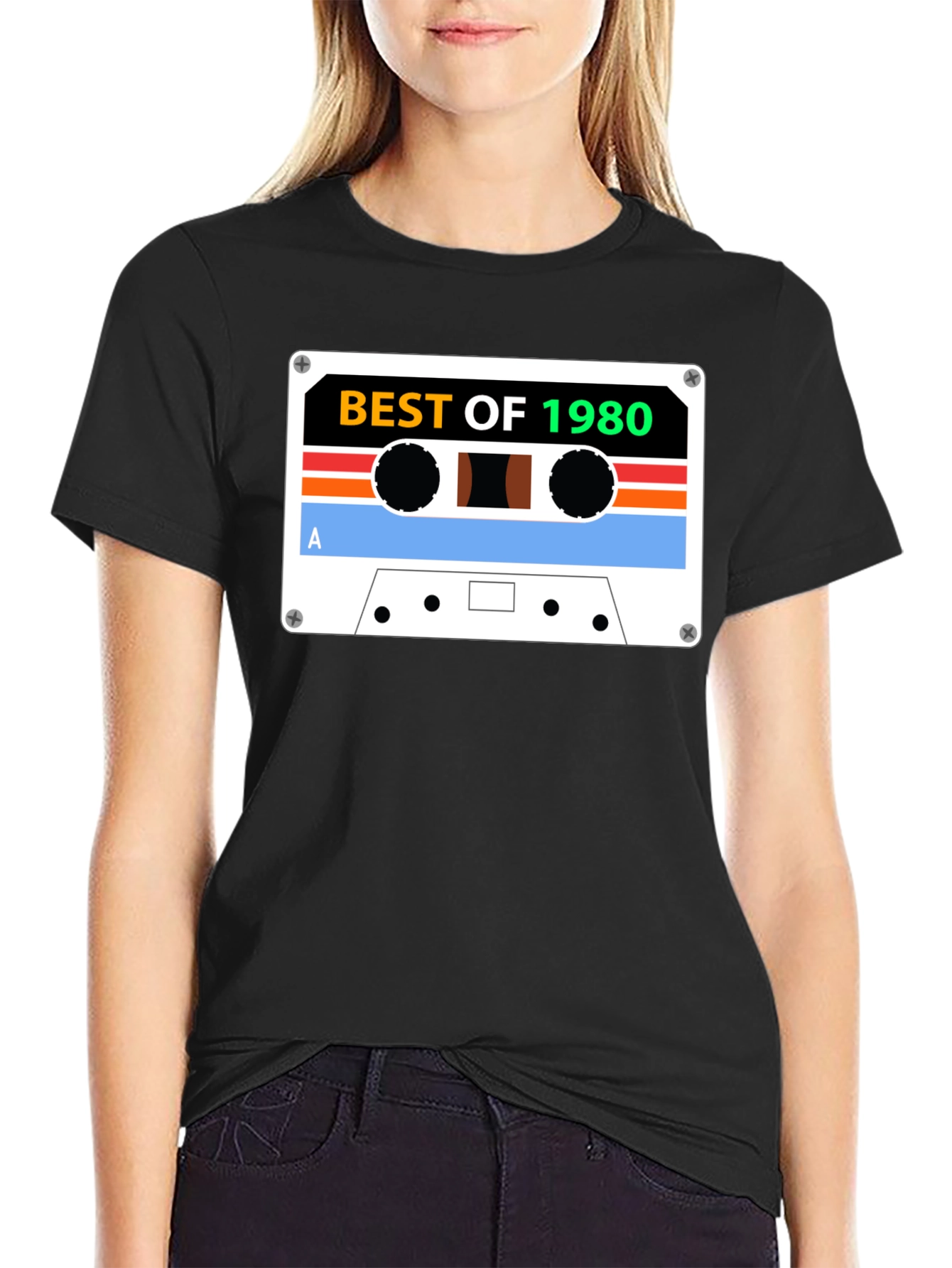 Best of 1980s Cassette Tape Graphic T-Shirt