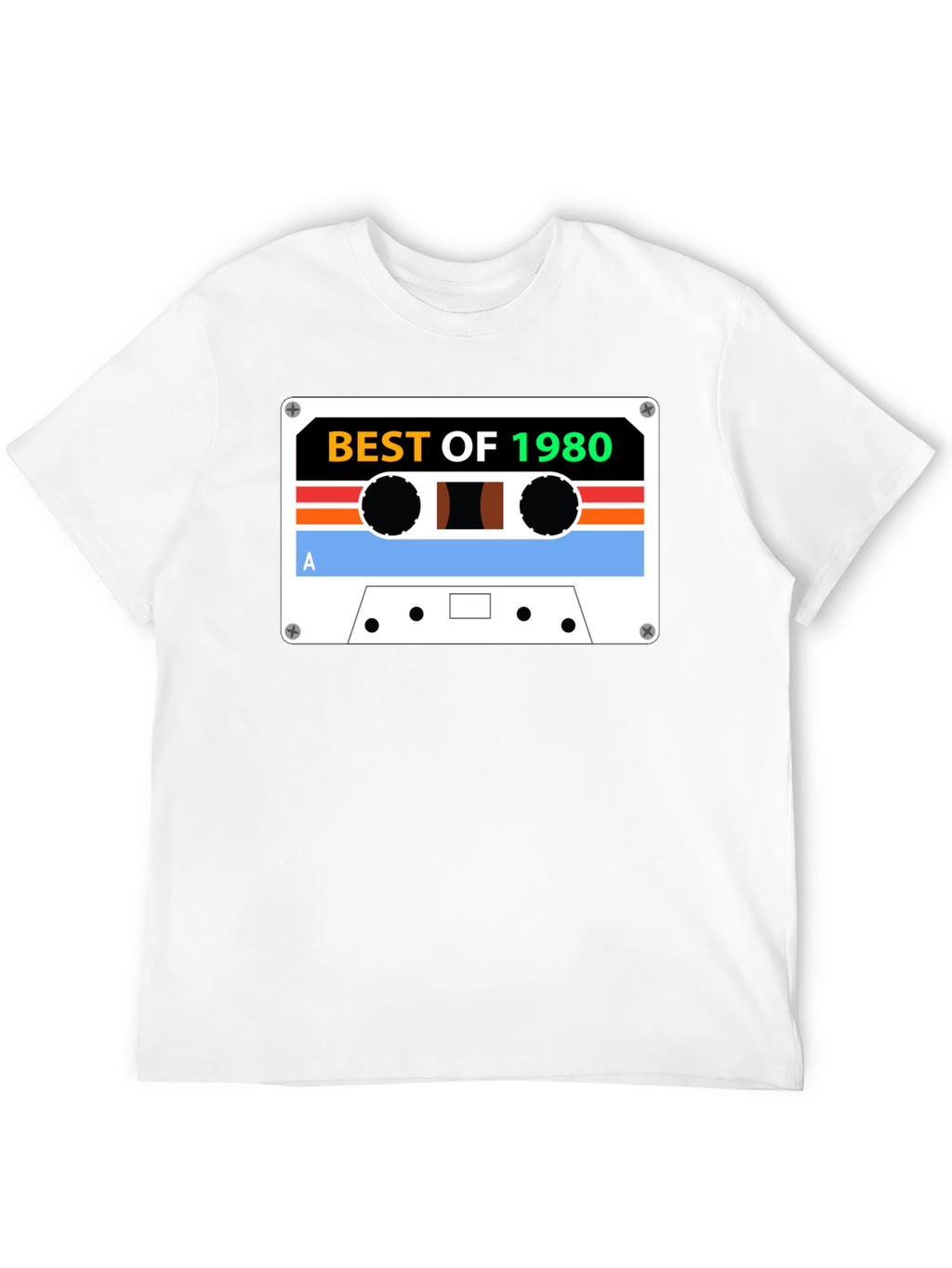 Best of 1980s Cassette Tape Graphic T-Shirt
