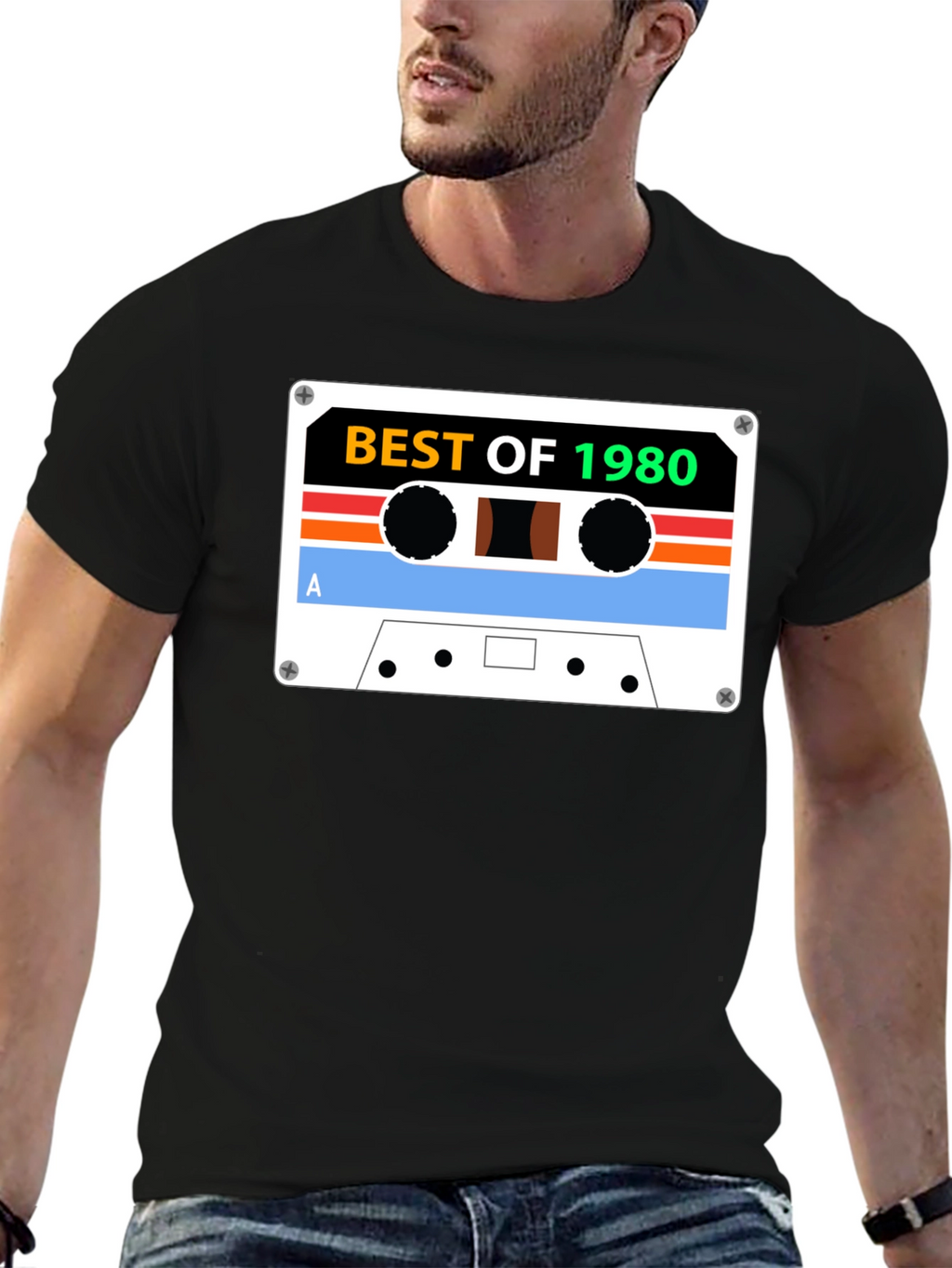 Best of 1980s Cassette Tape Graphic T-Shirt