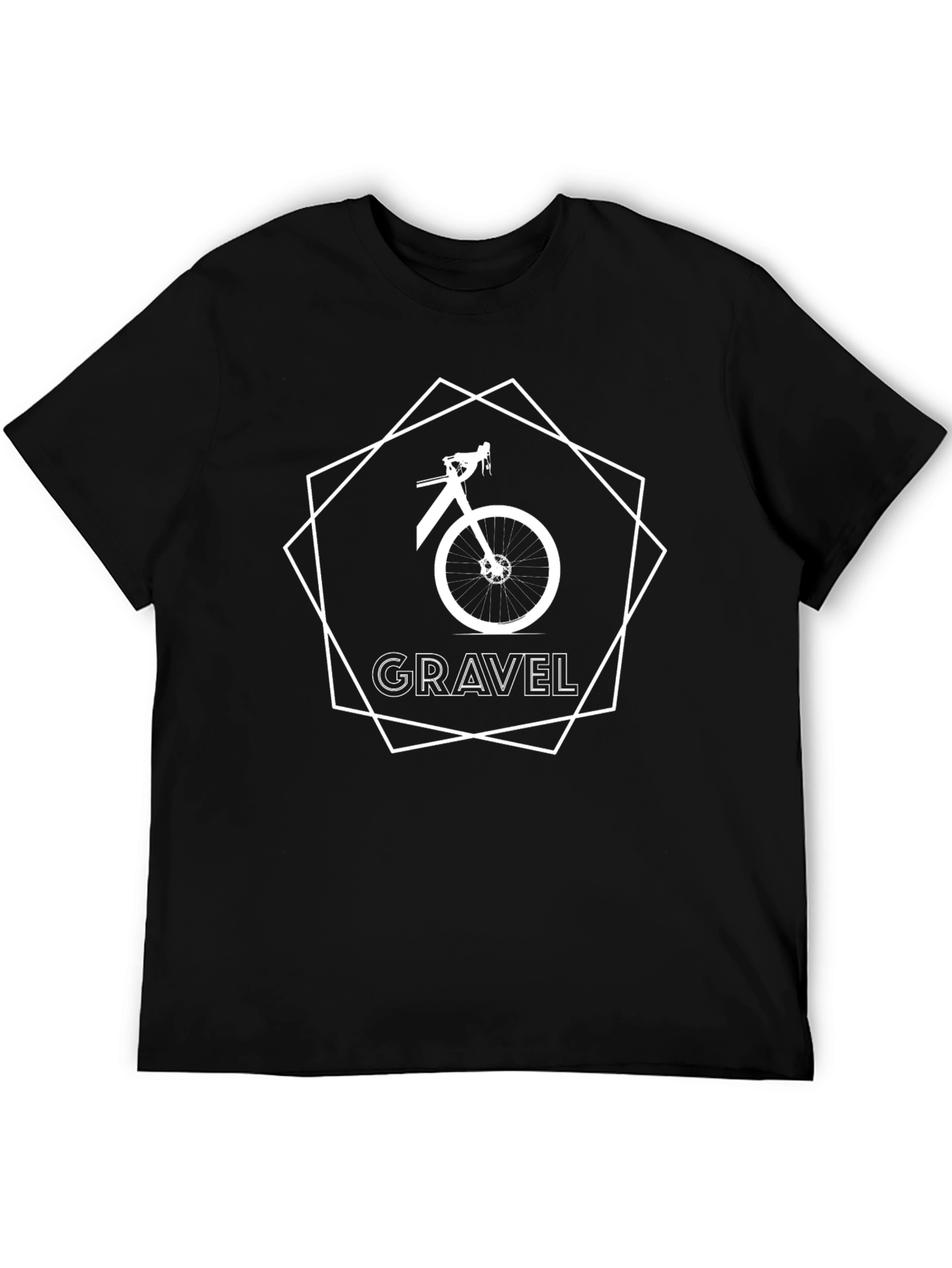 Gravel Bike Graphic Tee - Cycling Enthusiast Shirt
