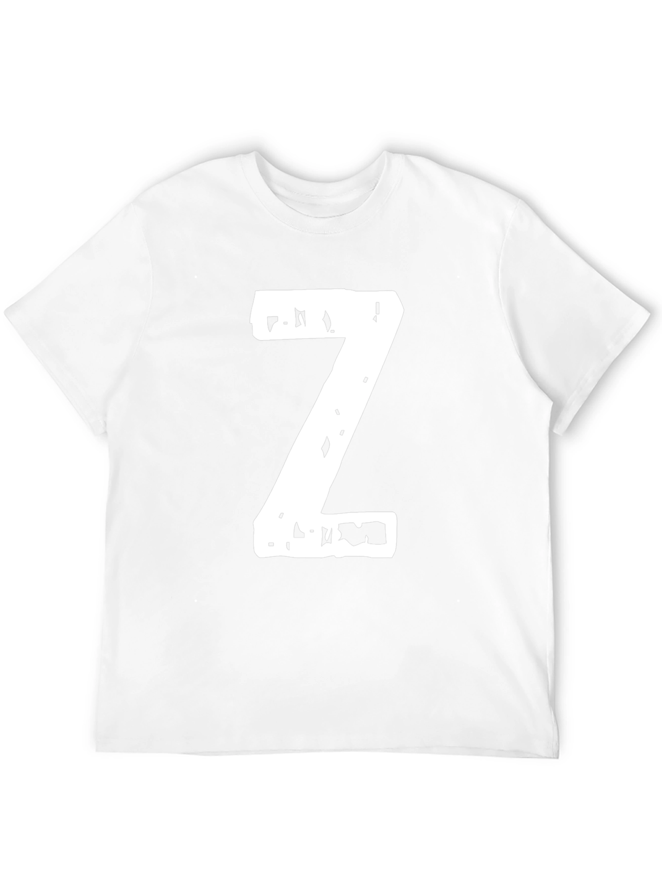 Bold Z Graphic Tee - Black Casual Shirt