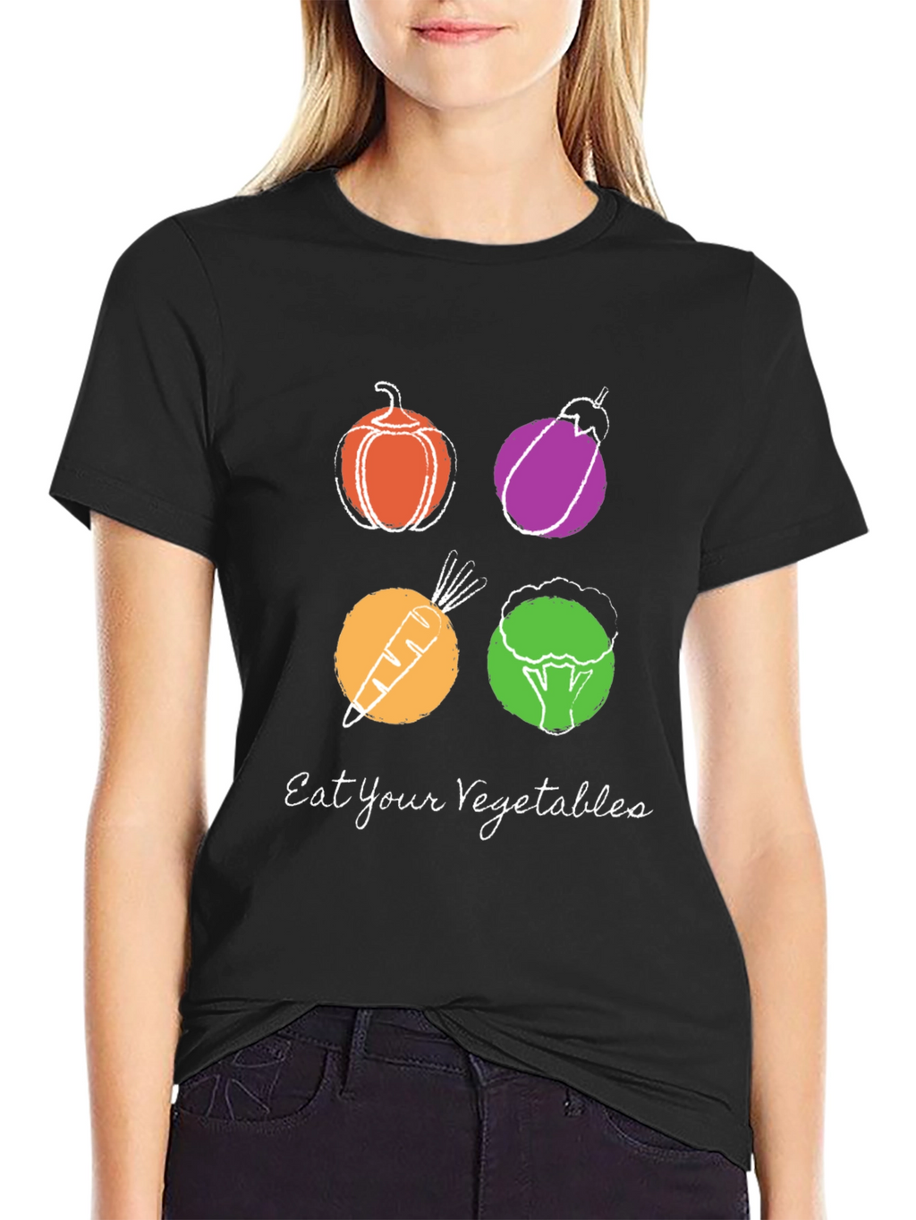 Eat Your Vegetables Graphic Tee - Unisex