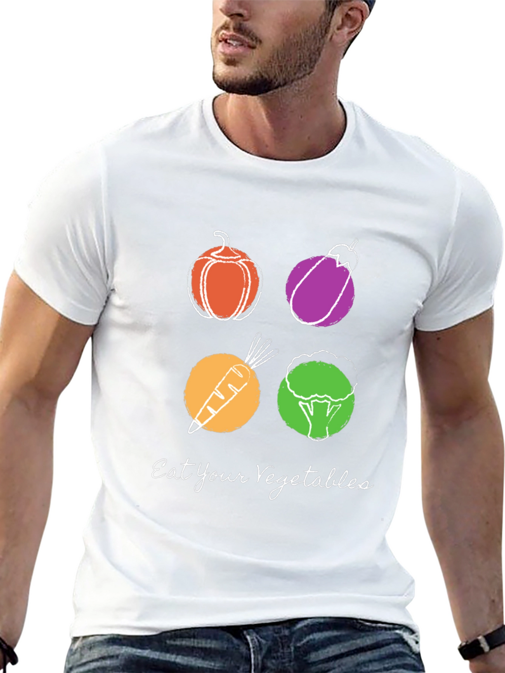 Eat Your Vegetables Graphic Tee - Unisex