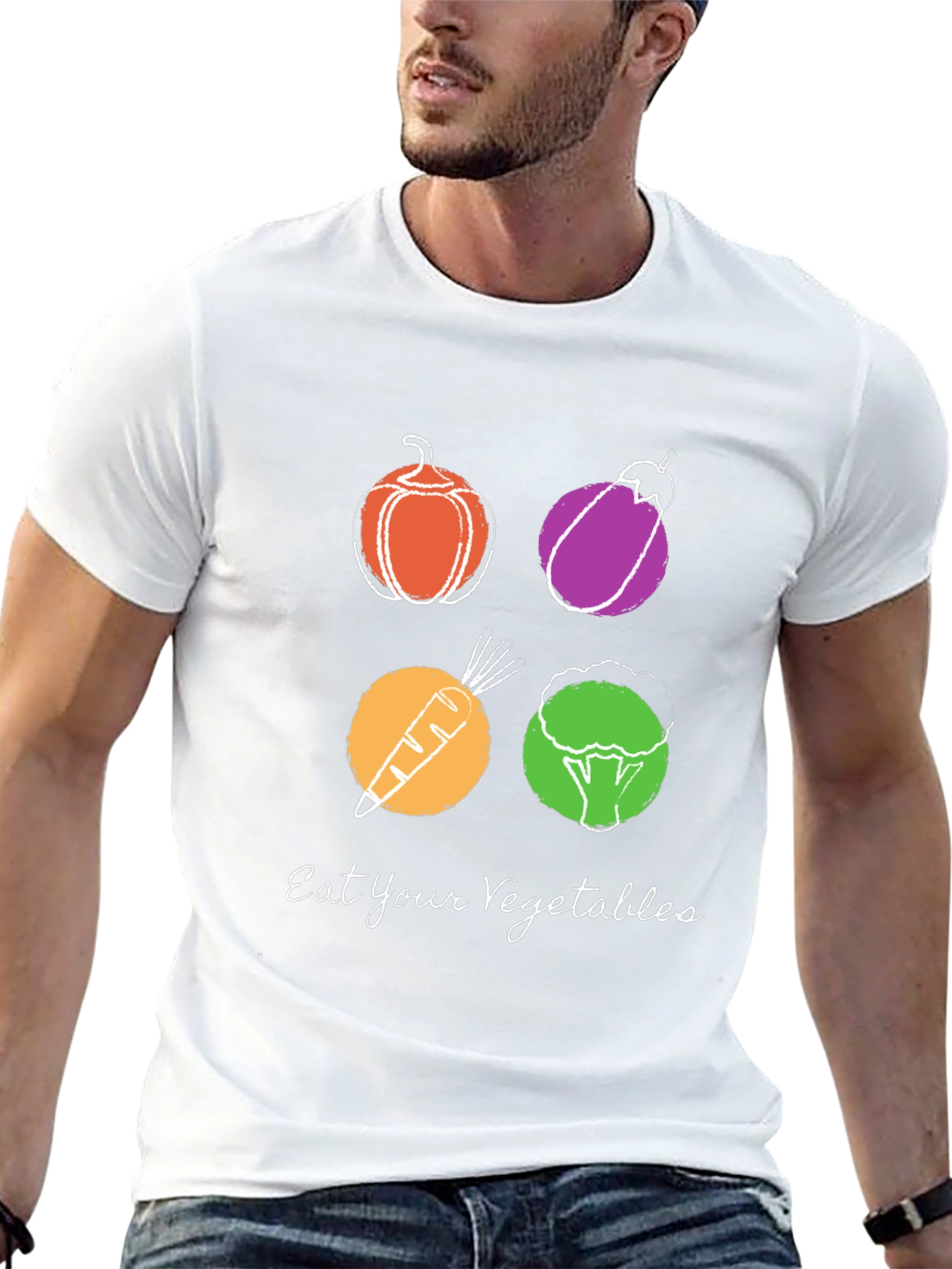 Eat Your Vegetables Graphic Tee - Unisex