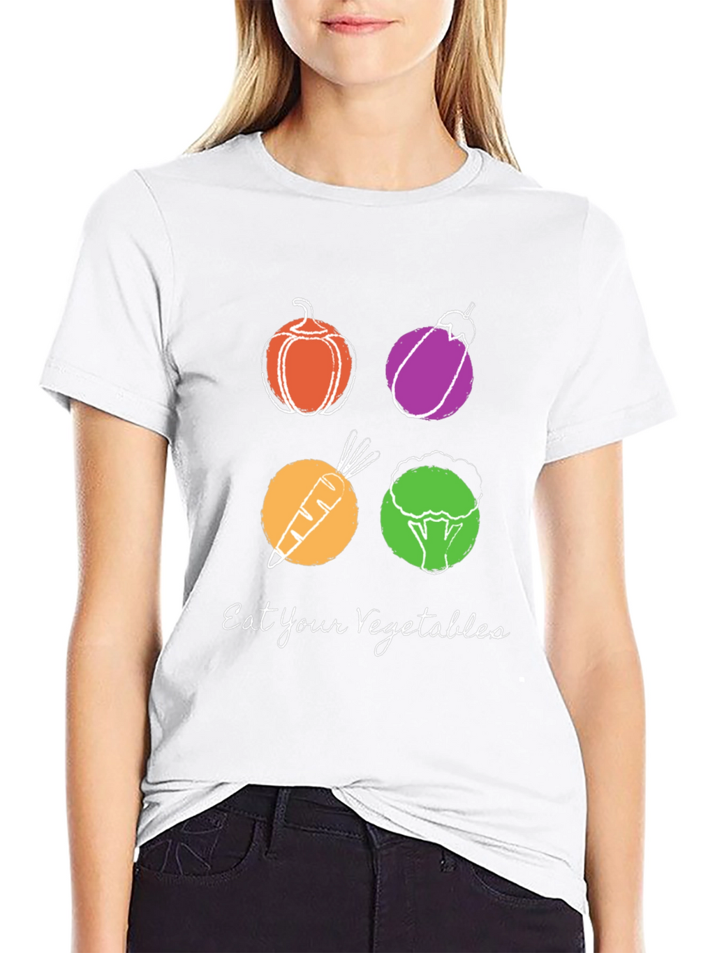 Eat Your Vegetables Graphic Tee - Unisex