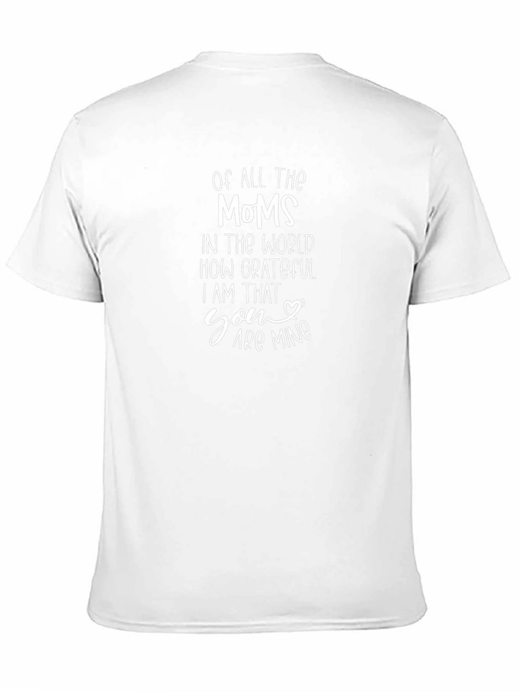 Grateful Mom T-Shirt - Black Cotton