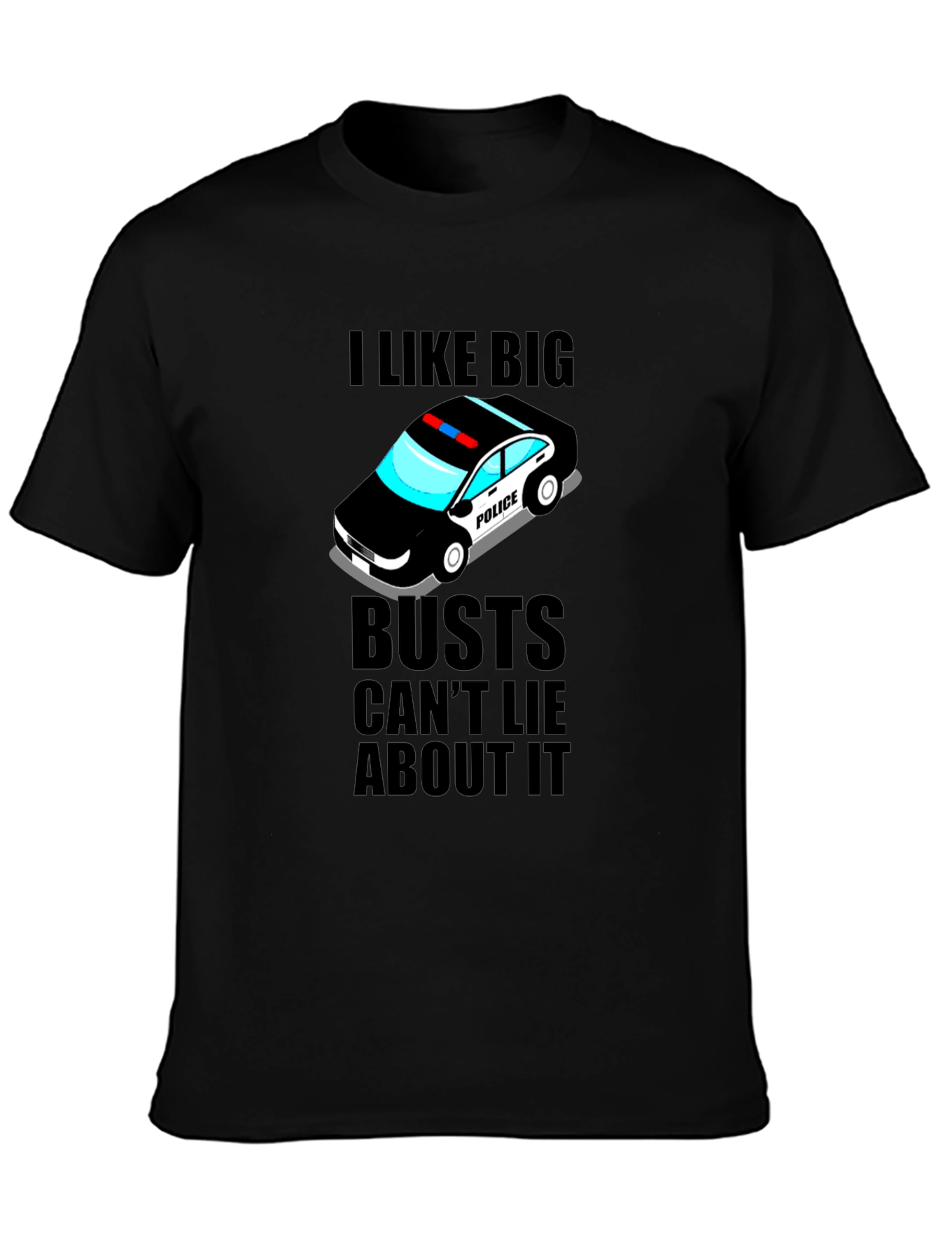 I Like Big Busts Funny Graphic T-Shirt