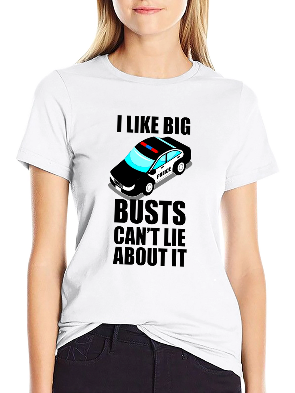 I Like Big Busts Funny Graphic T-Shirt