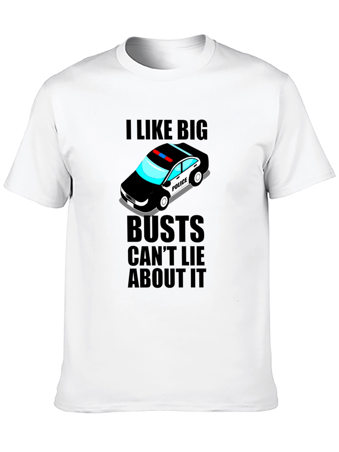 I Like Big Busts Funny Graphic T-Shirt