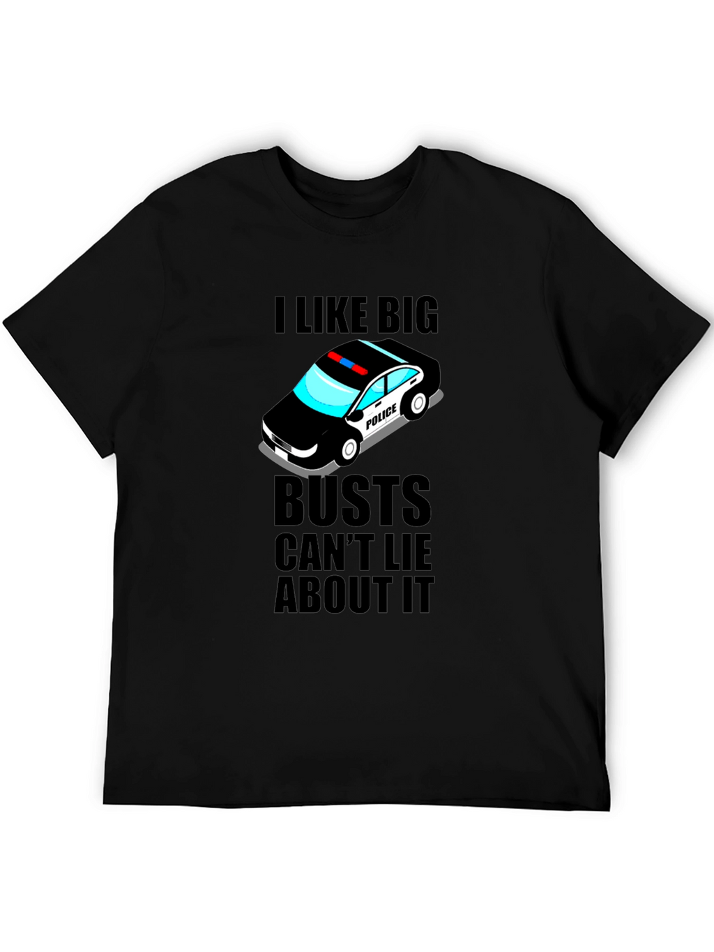 I Like Big Busts Funny Graphic T-Shirt