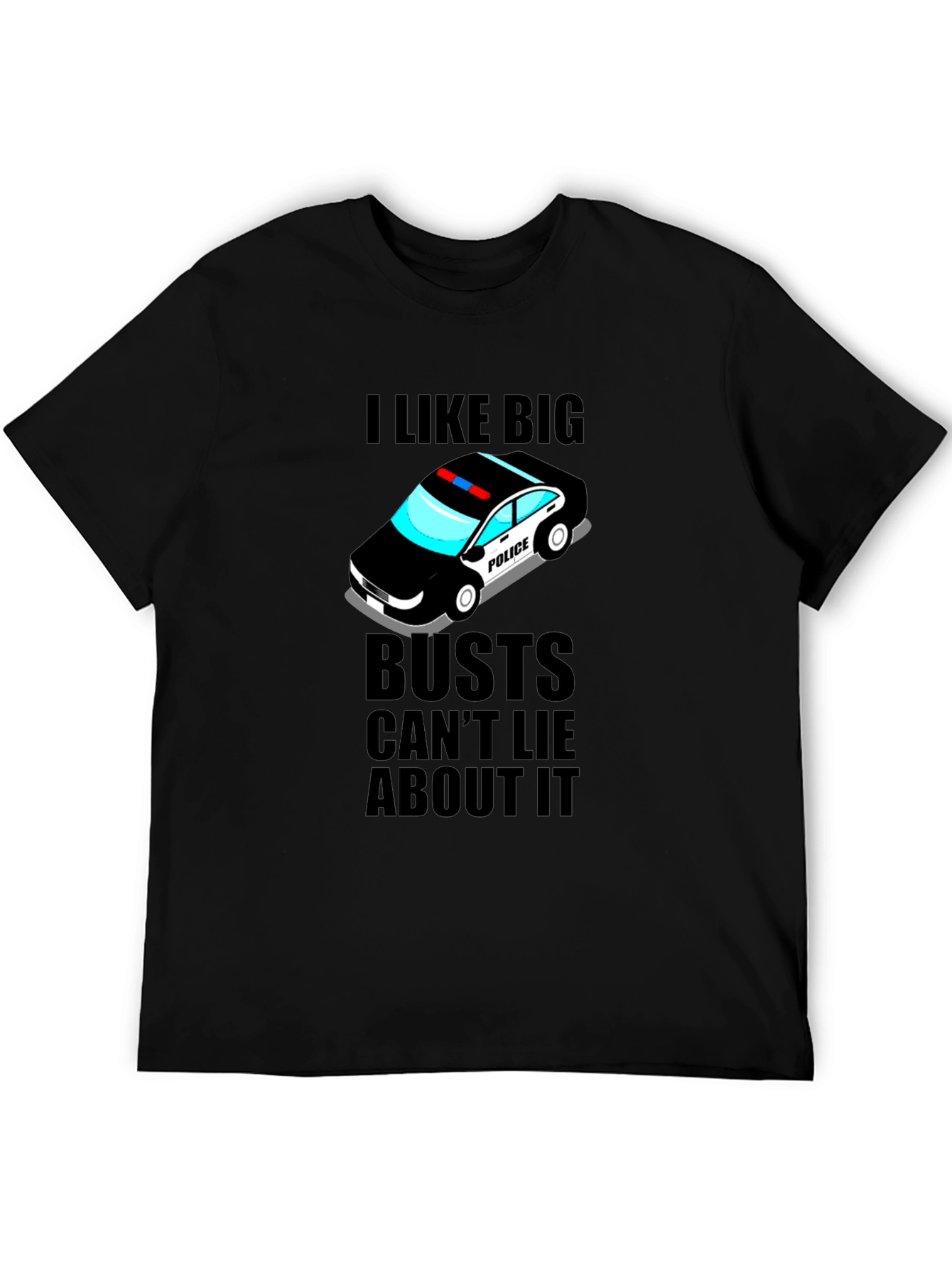 I Like Big Busts Funny Graphic T-Shirt