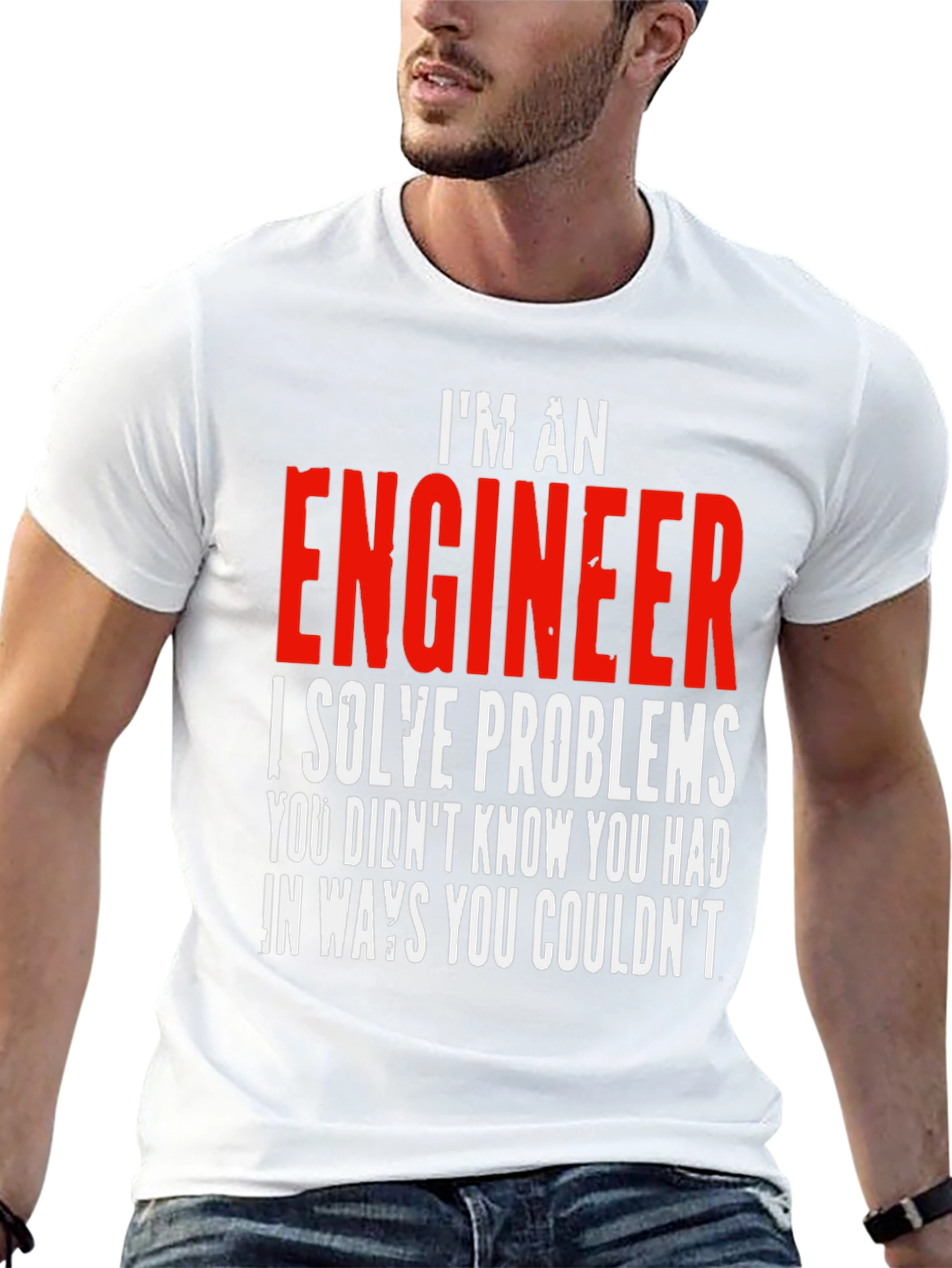 Im An Engineer T-Shirt - Solve Problems
