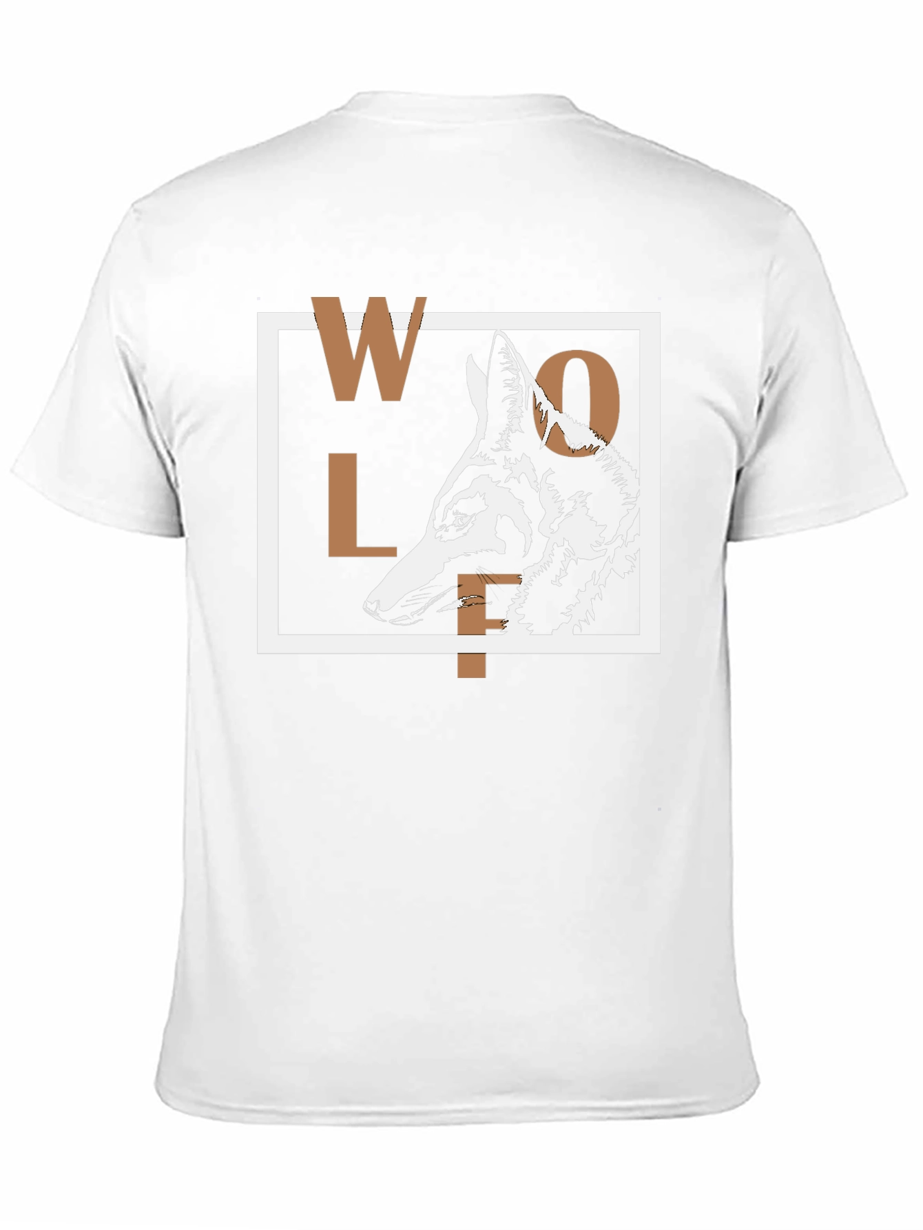 Wolf Graphic Print T-Shirt - Modern Urban Style