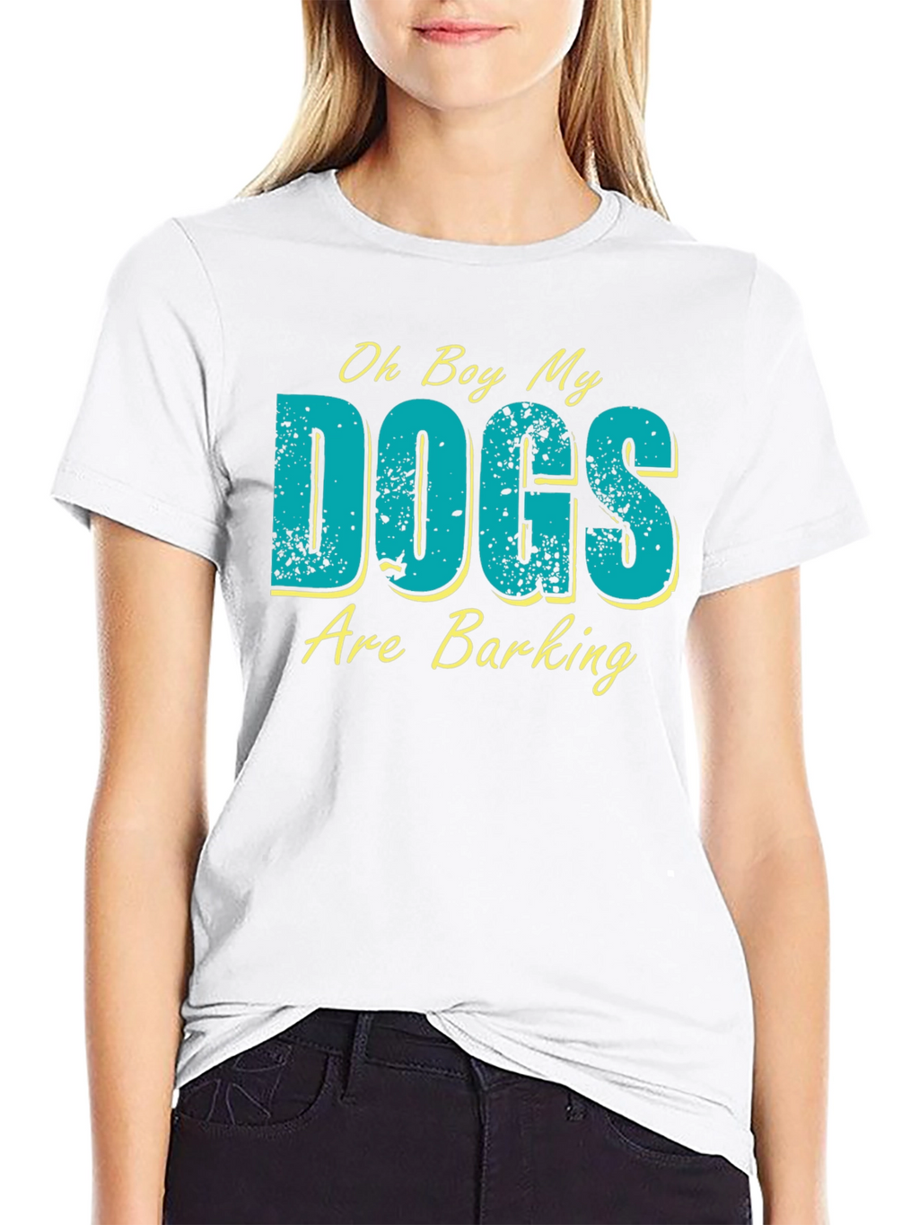 Oh Boy My Dogs Are Barking Graphic T-Shirt