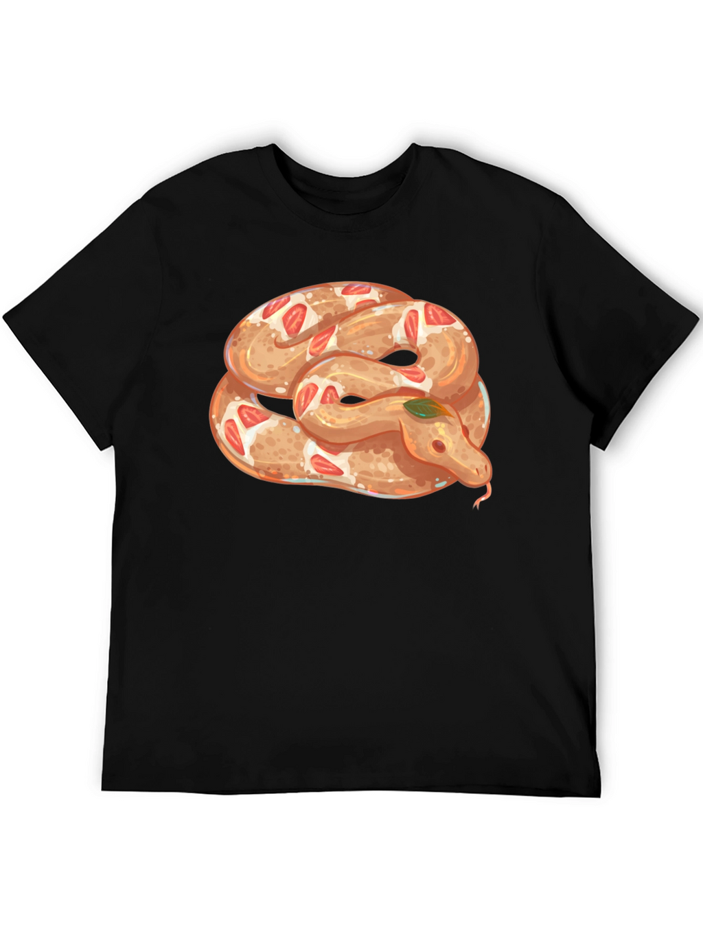 Snake Pretzel T-Shirt - Unique Graphic Tee