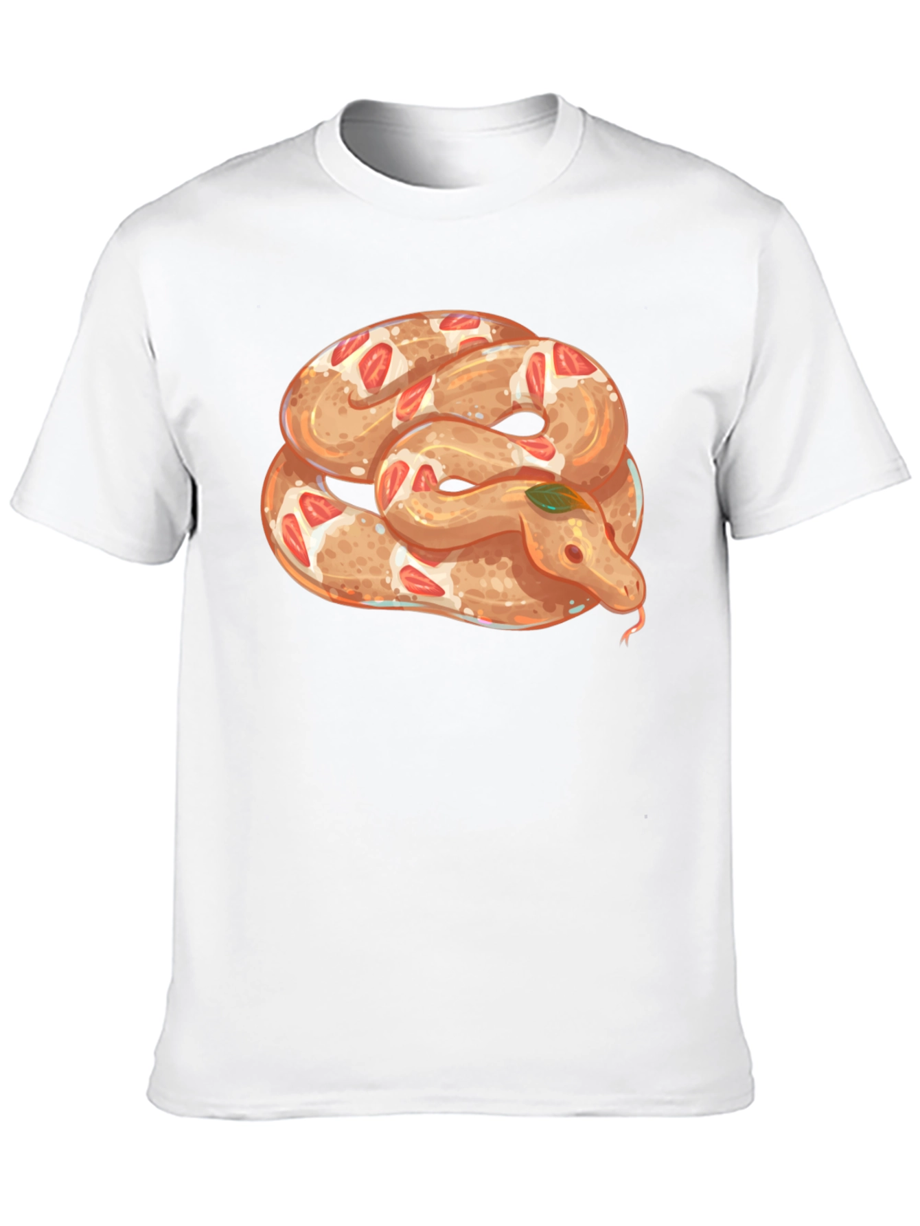 Snake Pretzel T-Shirt - Unique Graphic Tee