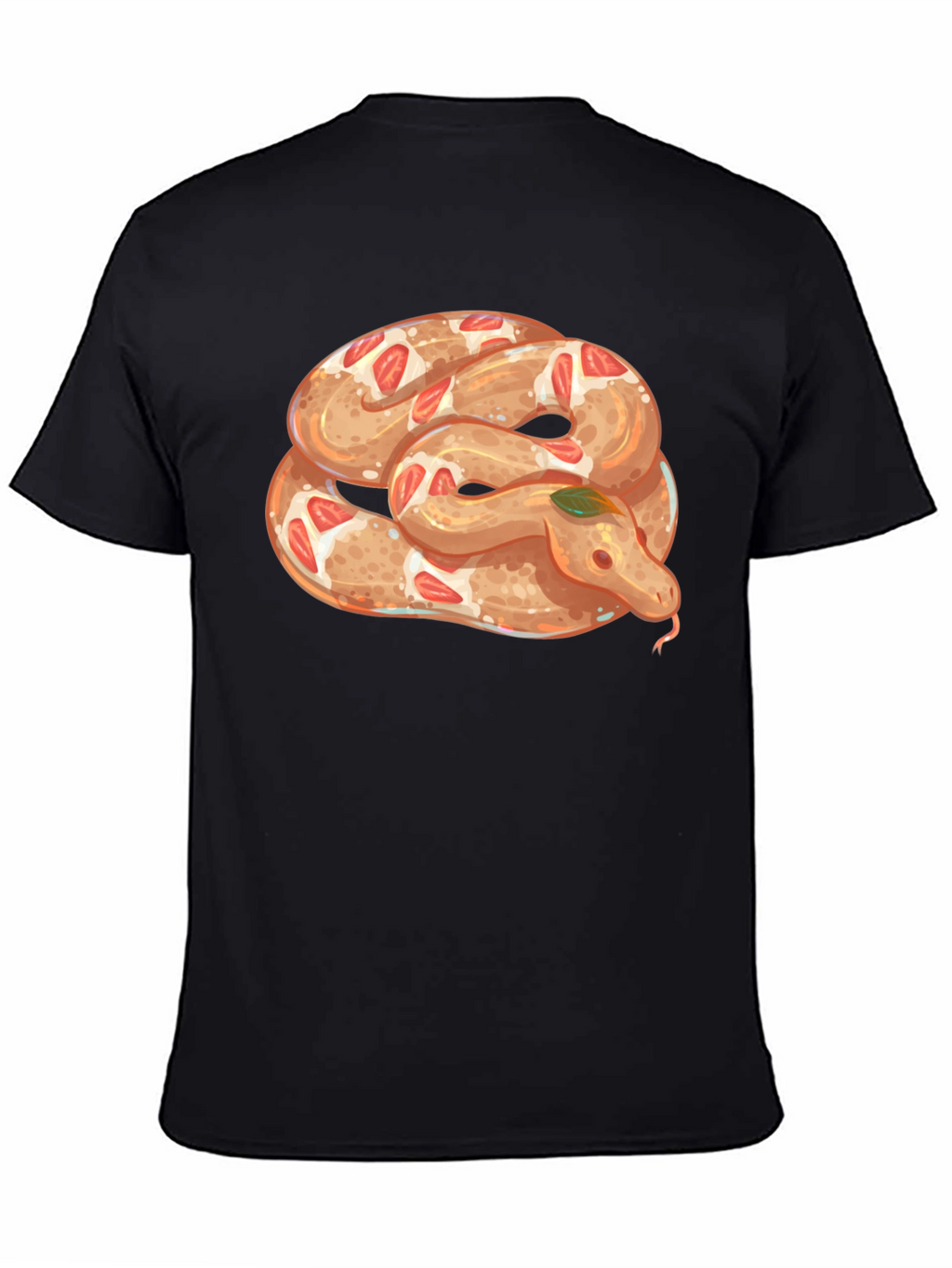 Snake Pretzel T-Shirt - Unique Graphic Tee