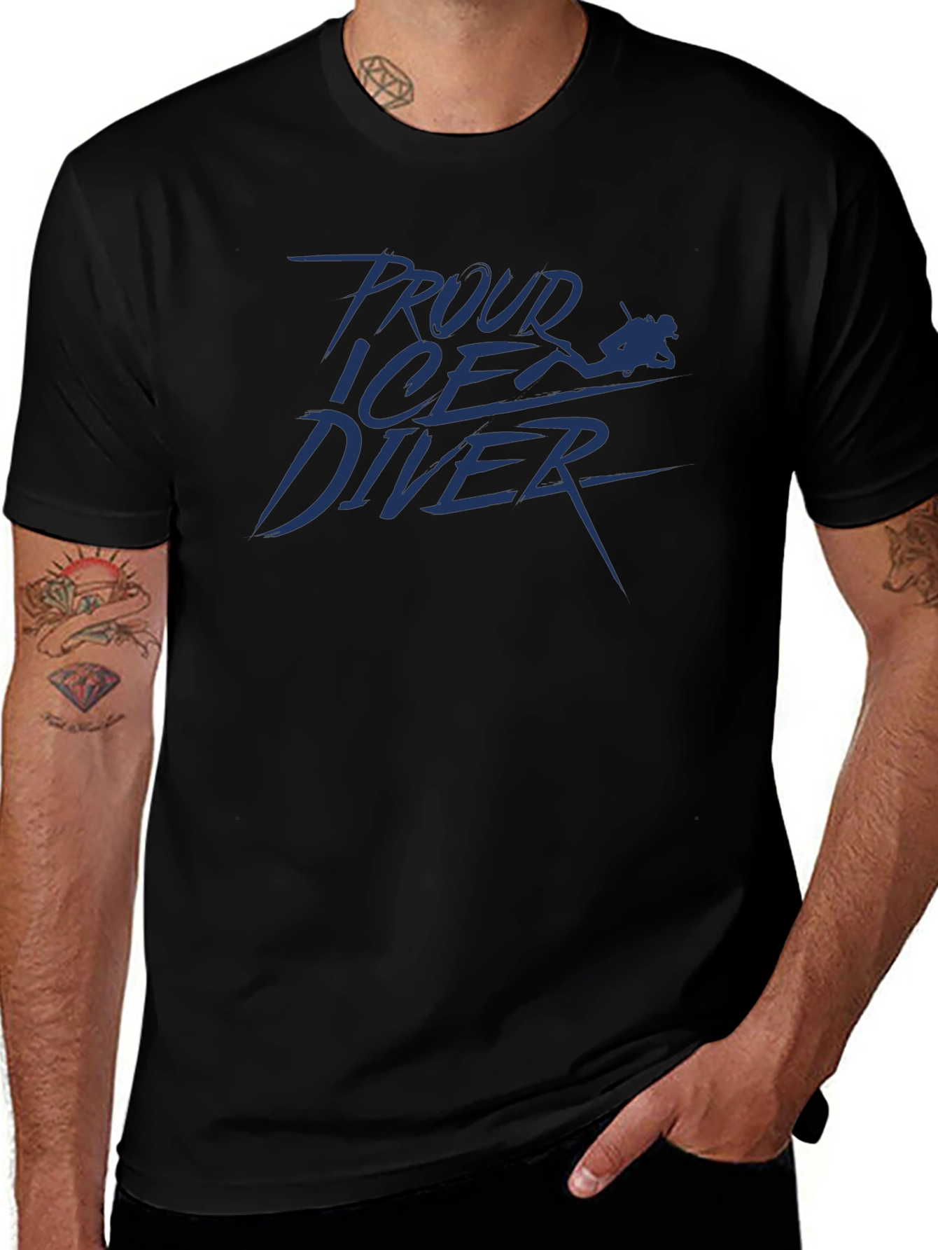 Proud Ice Diver T-Shirt - Scuba Diving Apparel