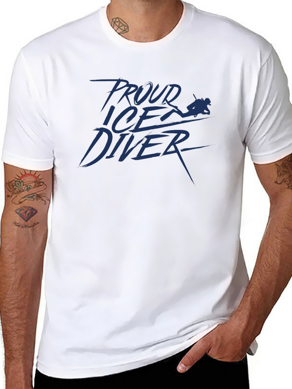 Proud Ice Diver T-Shirt - Scuba Diving Apparel