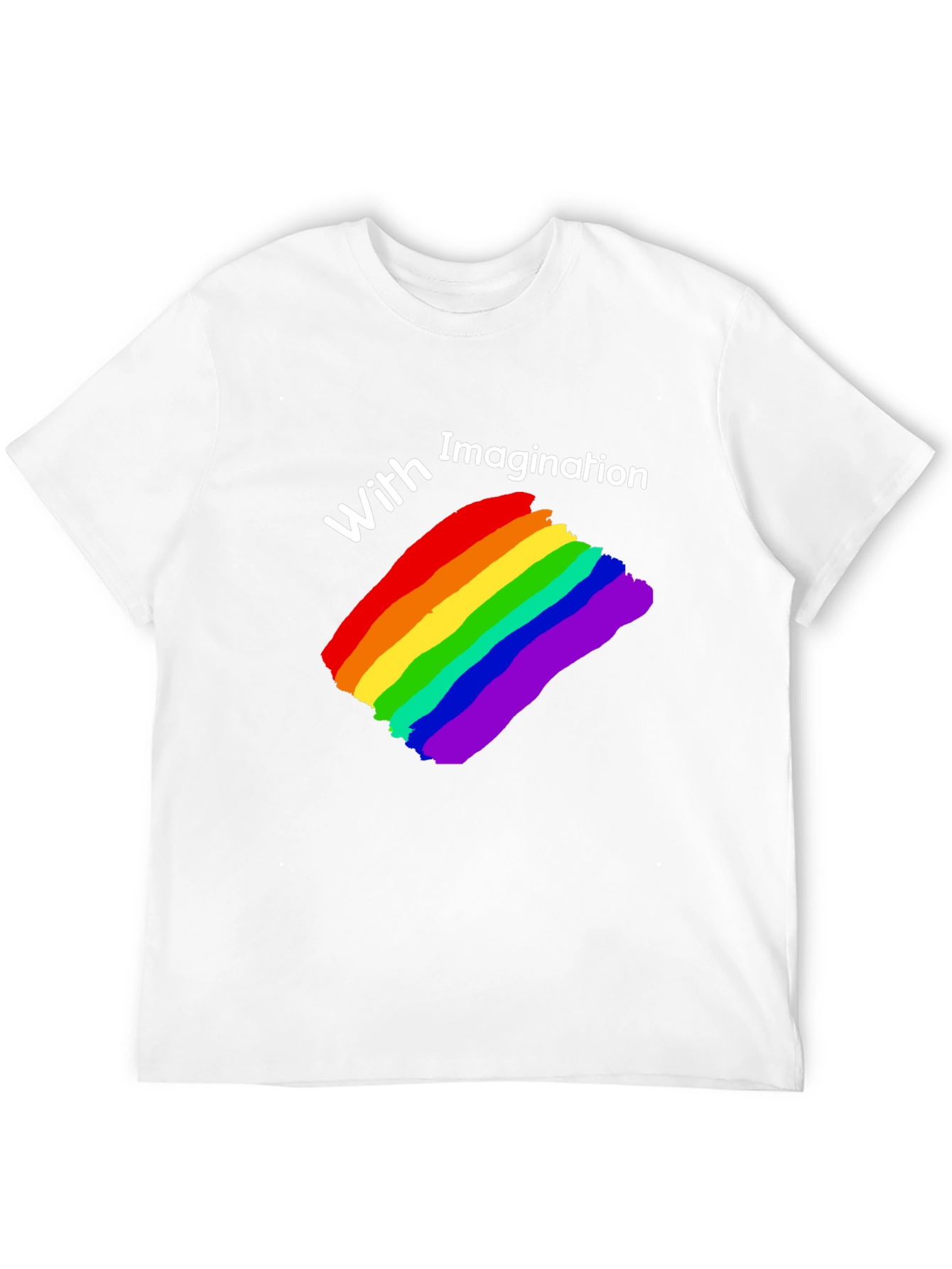 Rainbow Pride T-Shirt - With Imagination