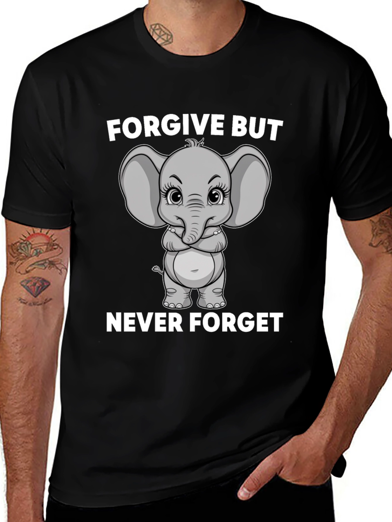 Forgive But Never Forget Graphic T-Shirt