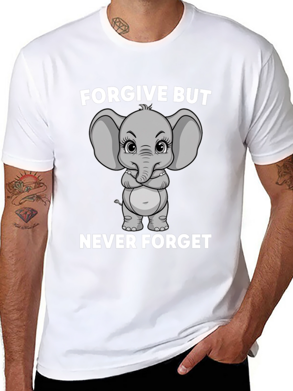 Forgive But Never Forget Graphic T-Shirt