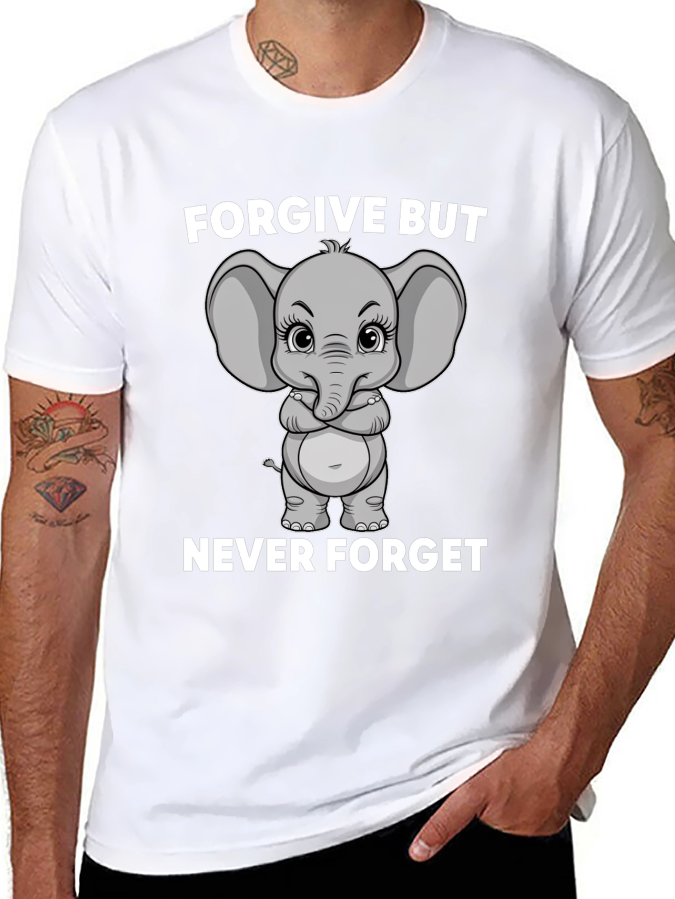 Forgive But Never Forget Graphic T-Shirt