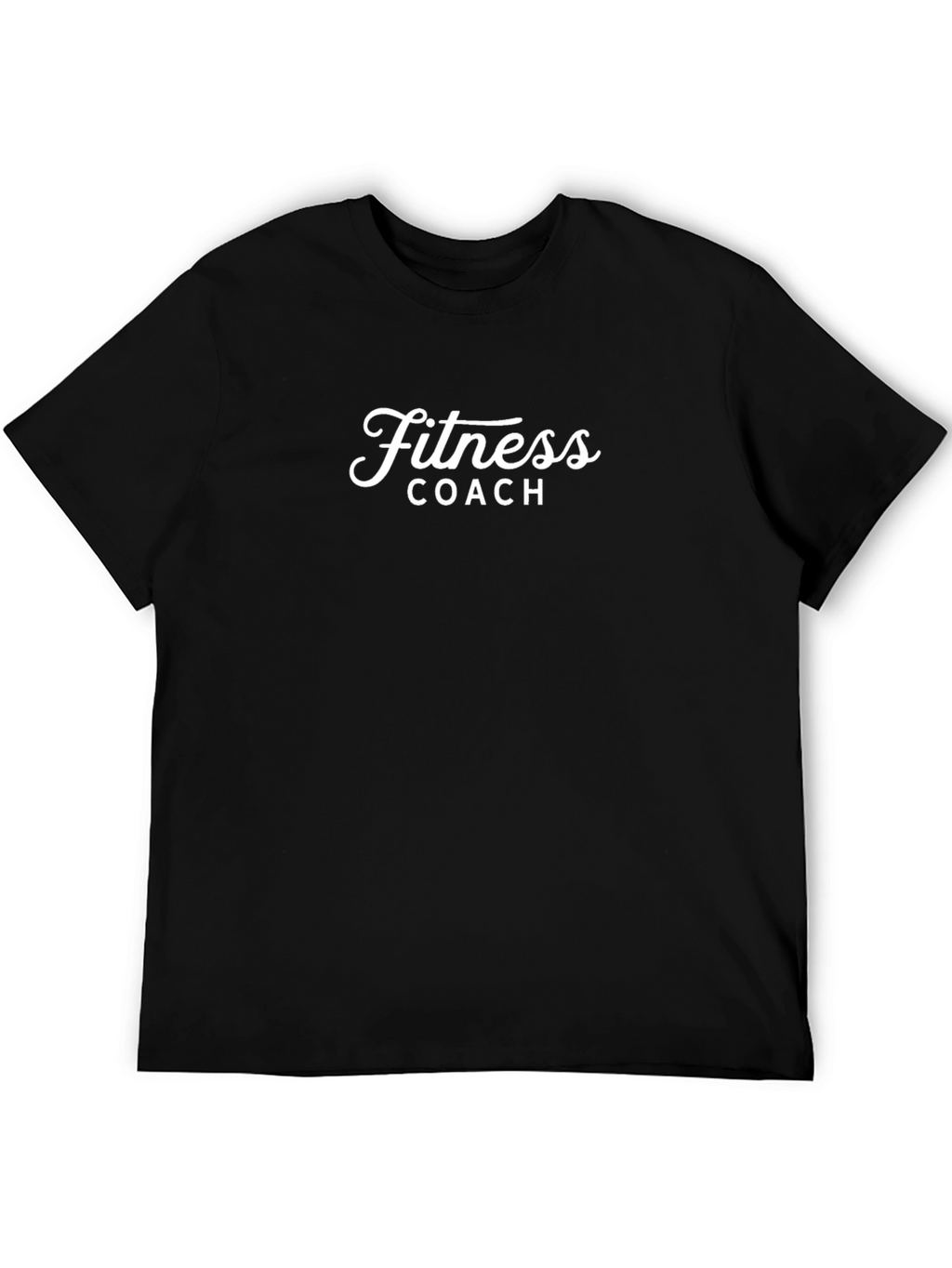 Fitness Coach Black T-Shirt
