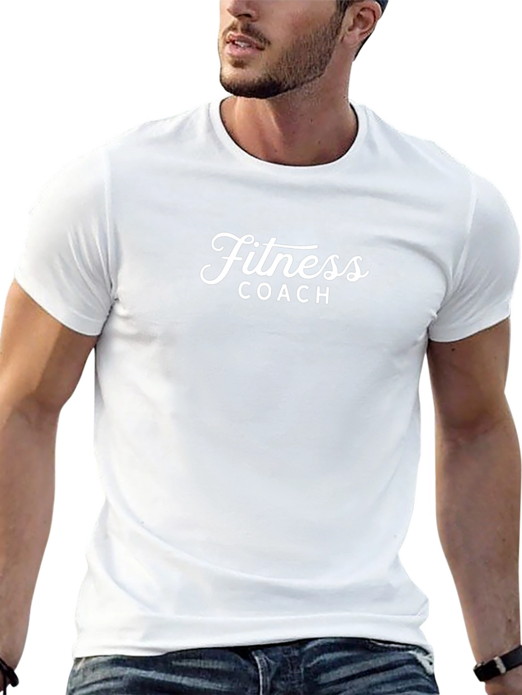 Fitness Coach Black T-Shirt