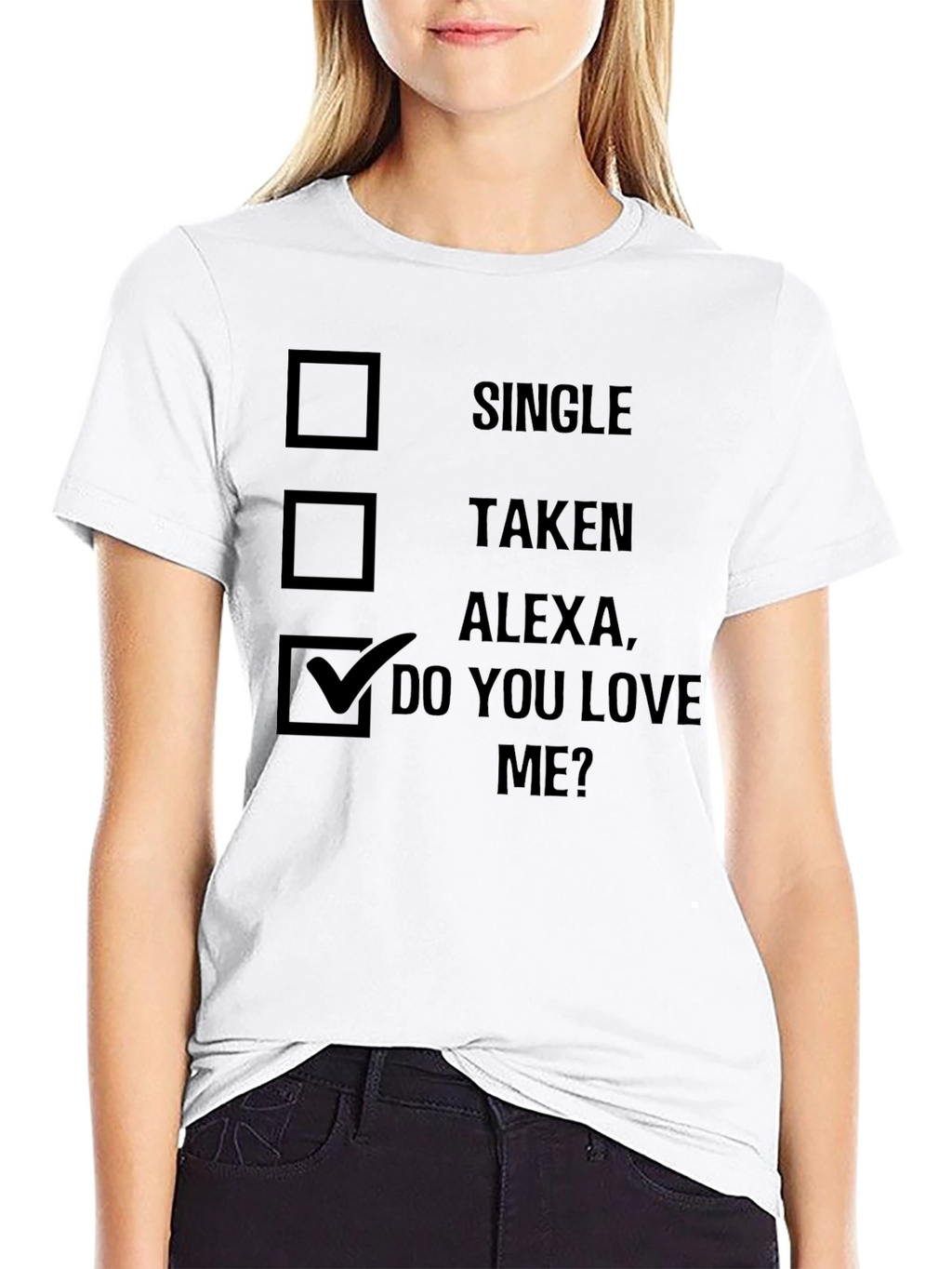 Alexa Do You Love Me? Graphic Tee