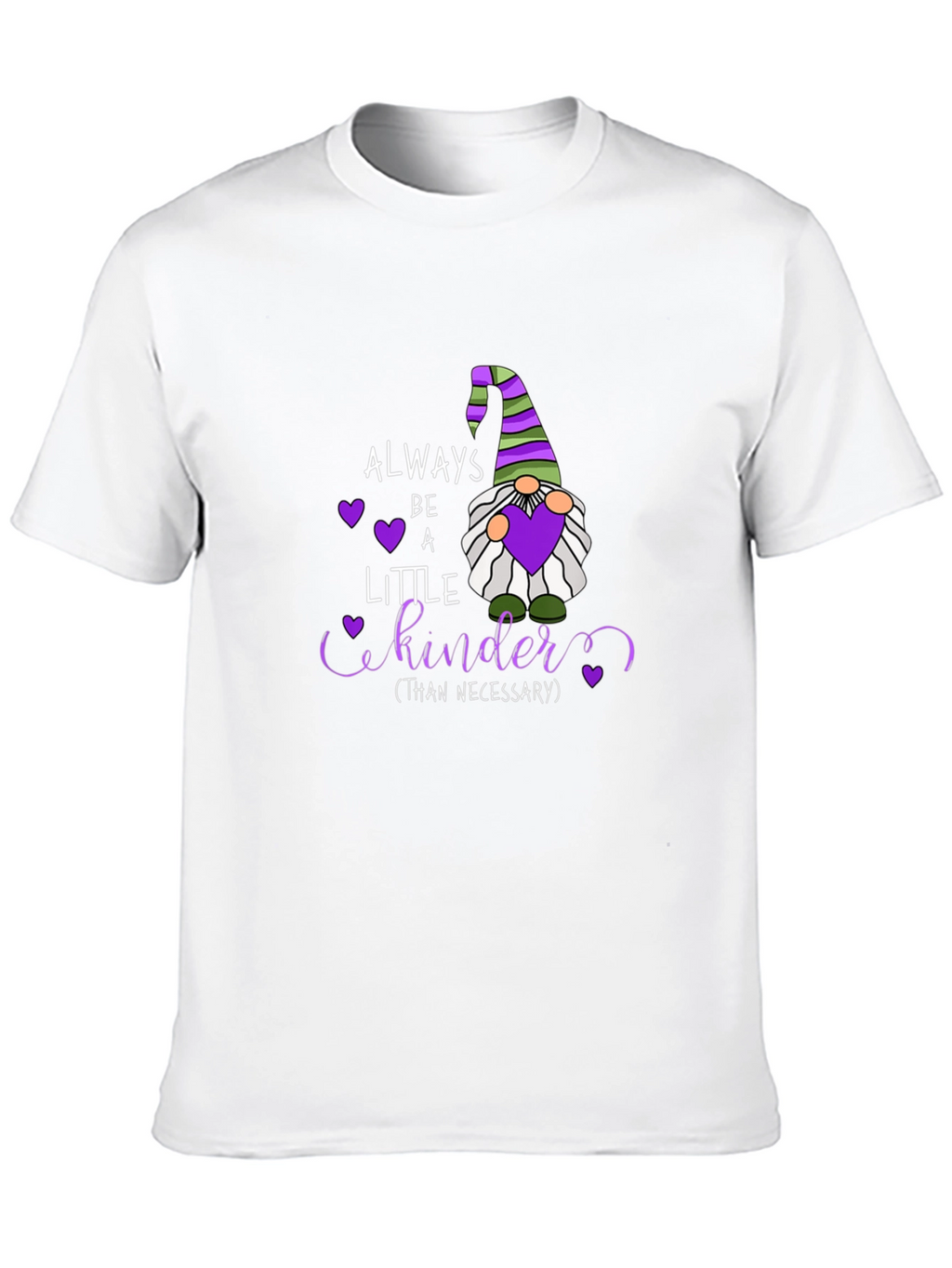 Always Be a Little Kinder Black T-Shirt