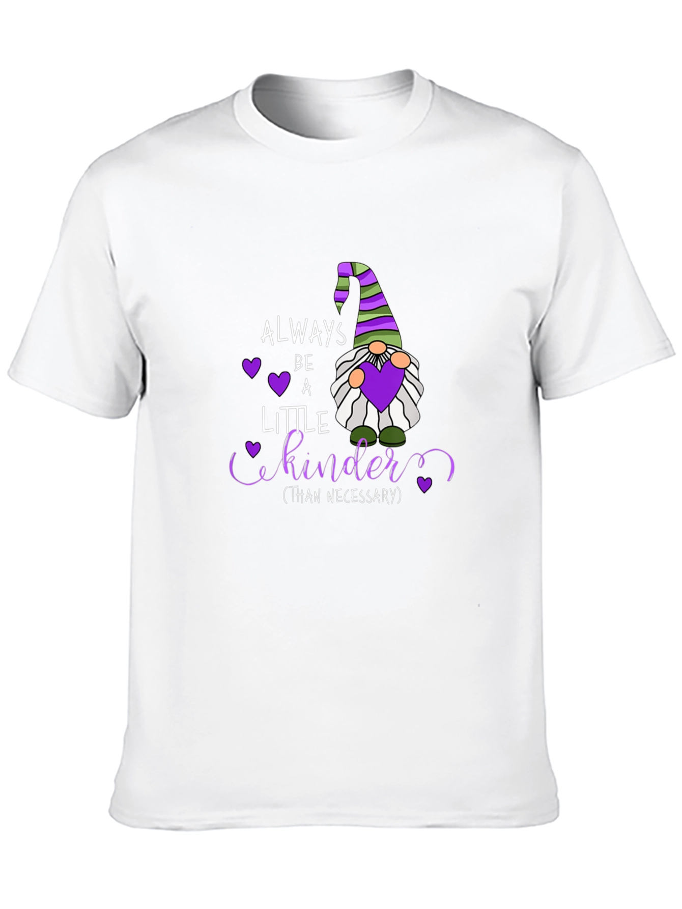 Always Be a Little Kinder Black T-Shirt
