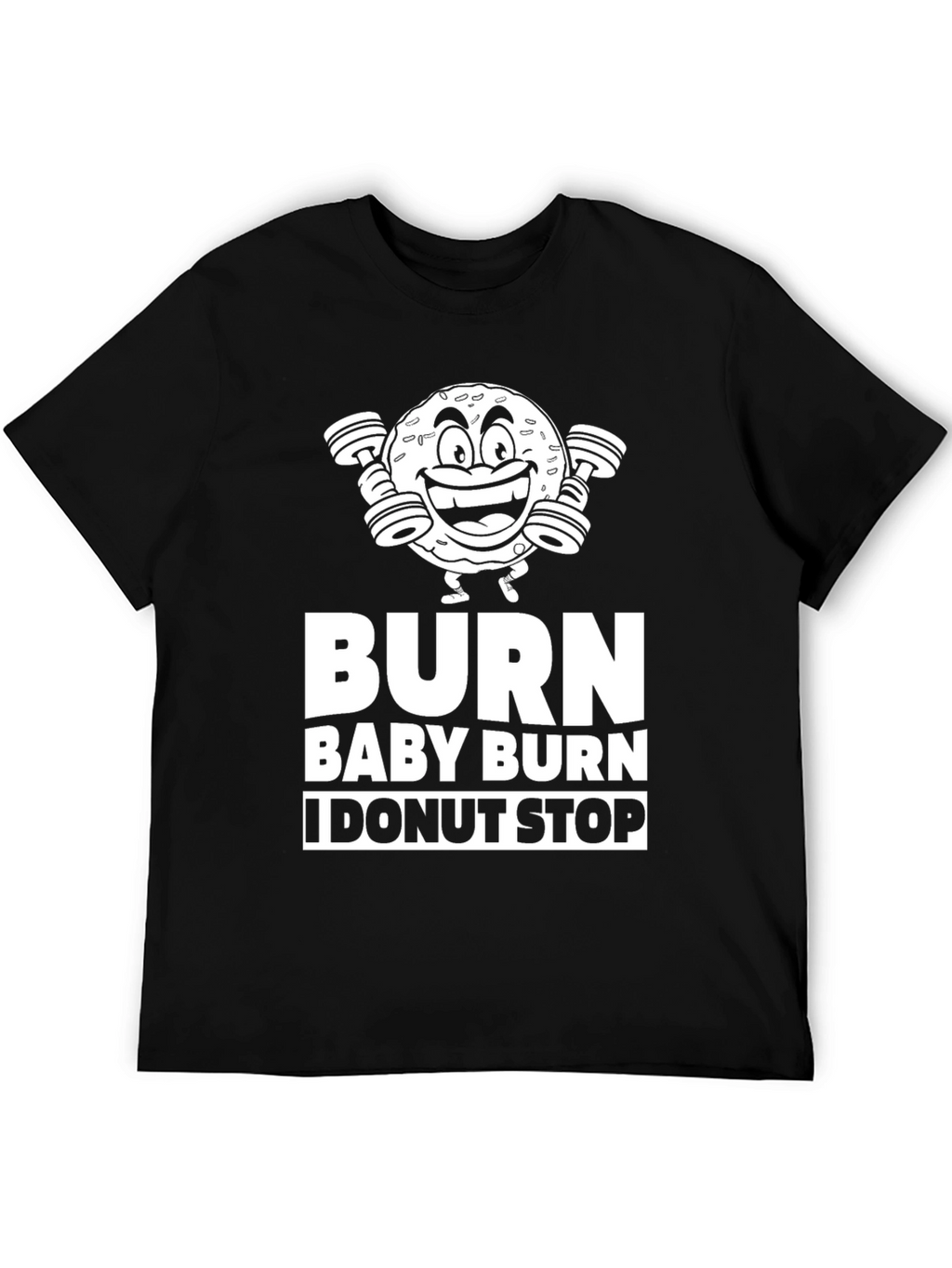 Burn Baby Burn I Donut Stop Graphic Tee