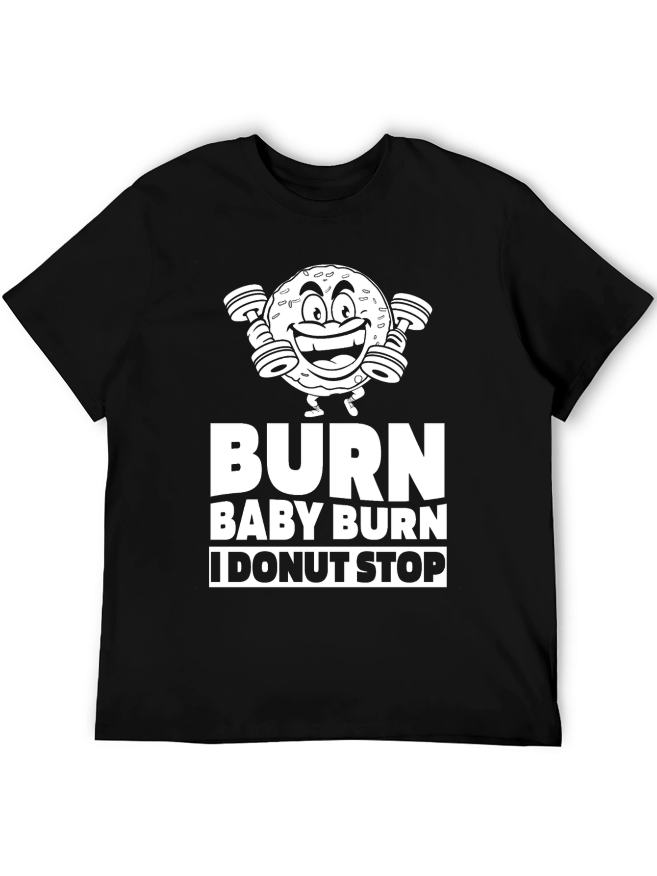 Burn Baby Burn I Donut Stop Graphic Tee
