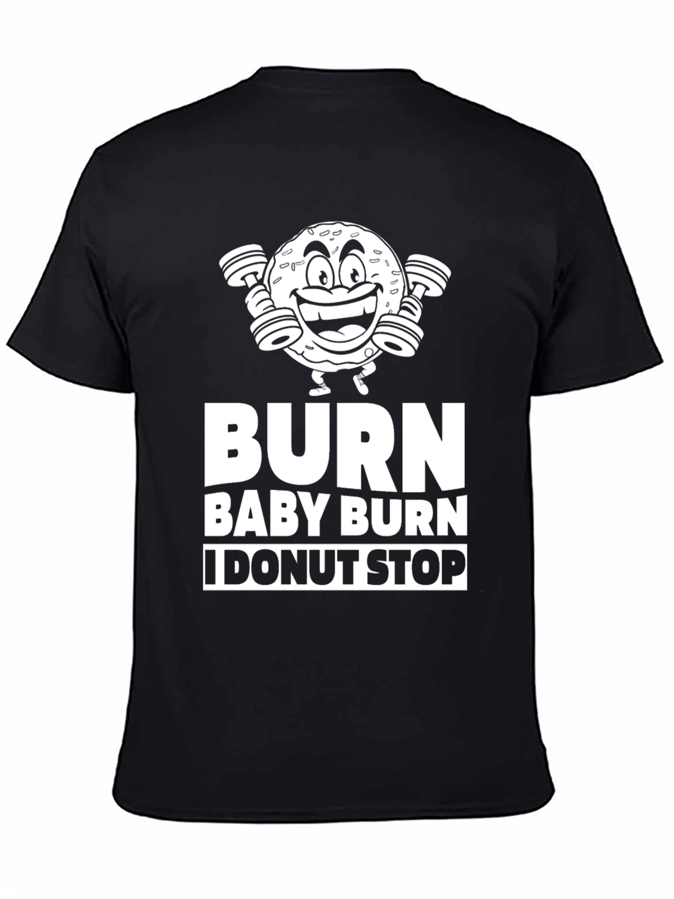 Burn Baby Burn I Donut Stop Graphic Tee