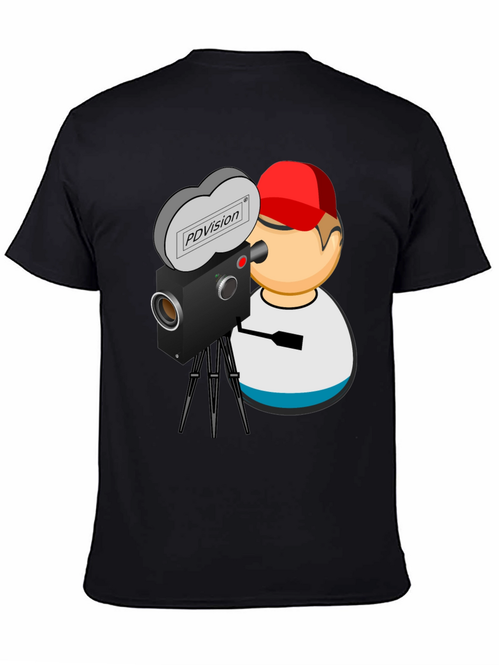 Retro Film Camera T-Shirt - Cinematographer Tee