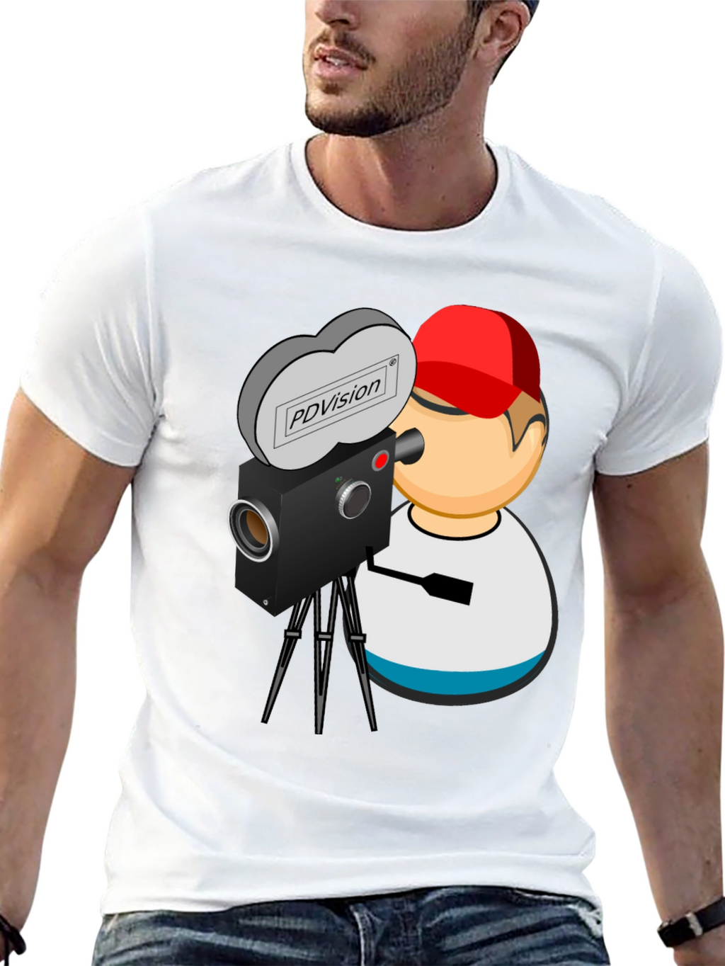 Retro Film Camera T-Shirt - Cinematographer Tee