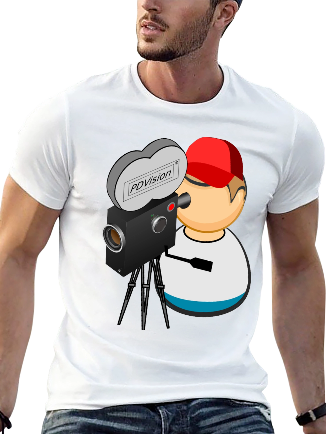 Retro Film Camera T-Shirt - Cinematographer Tee