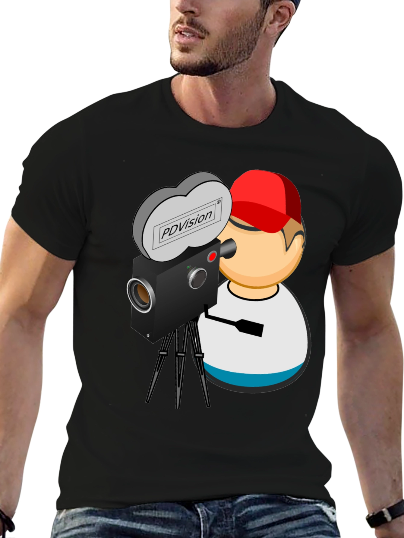 Retro Film Camera T-Shirt - Cinematographer Tee