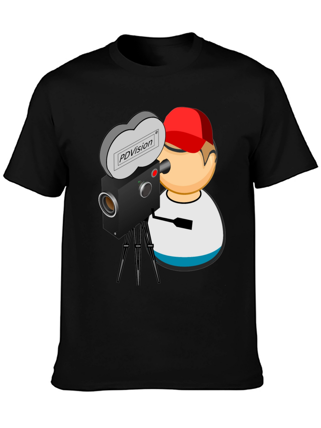 Retro Film Camera T-Shirt - Cinematographer Tee