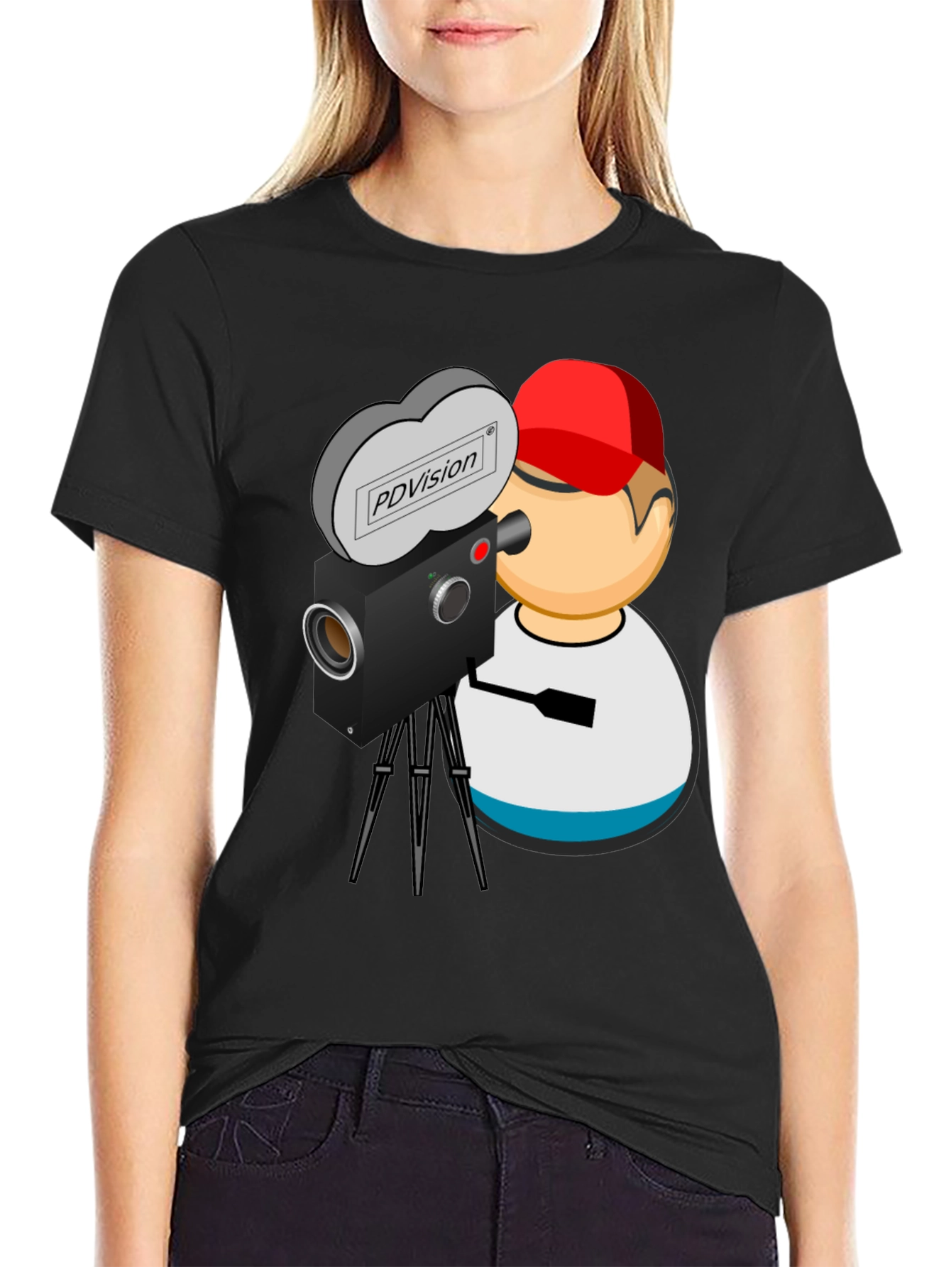 Retro Film Camera T-Shirt - Cinematographer Tee