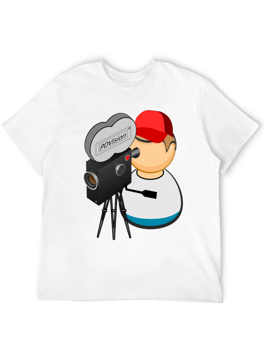 Retro Film Camera T-Shirt - Cinematographer Tee