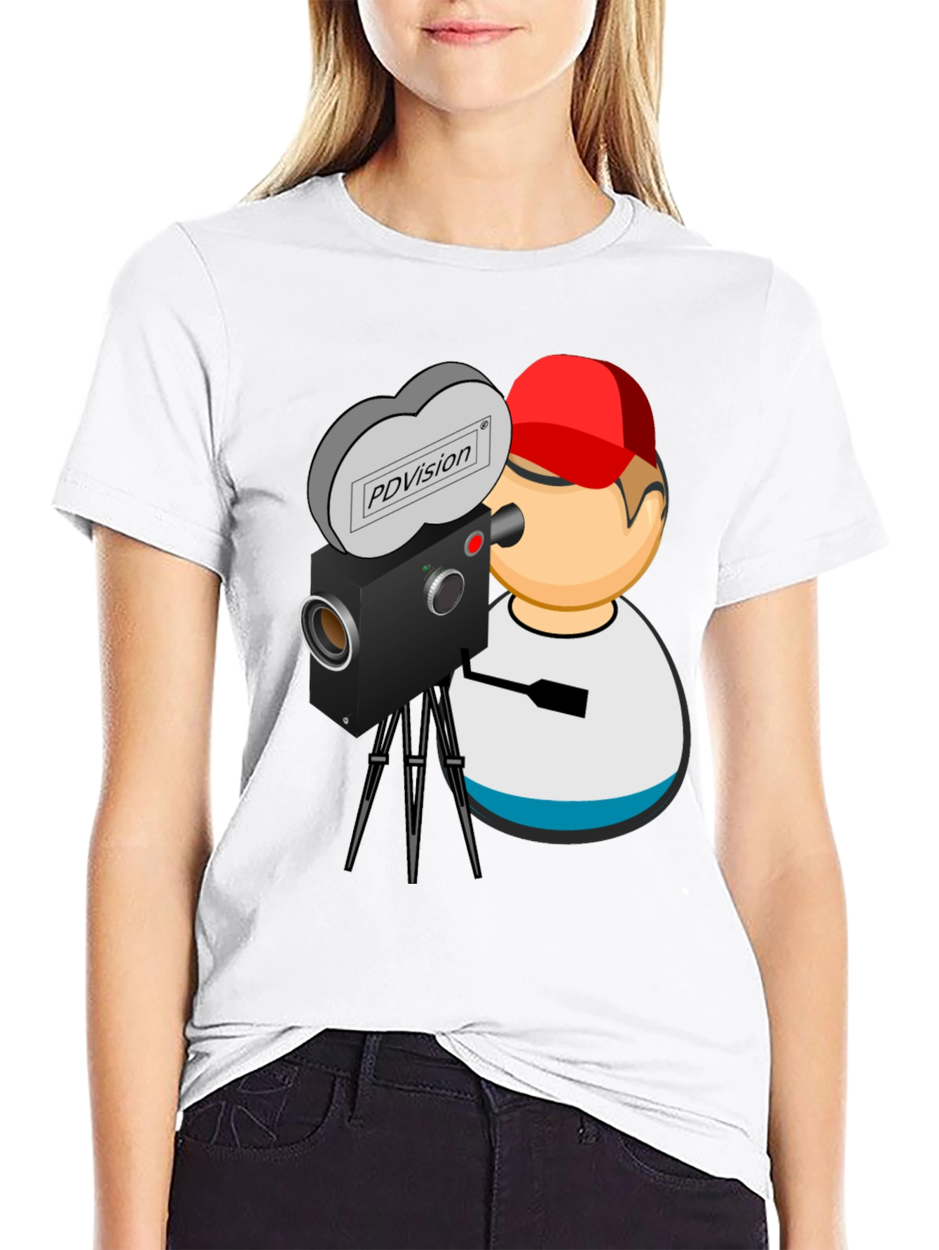 Retro Film Camera T-Shirt - Cinematographer Tee