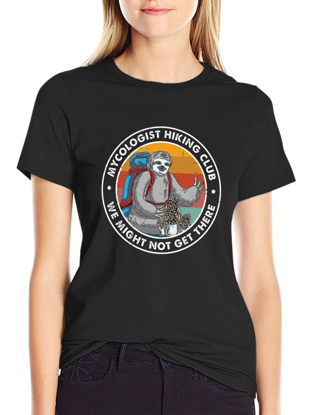 Mycololgist Hiking Club Sloth T-Shirt