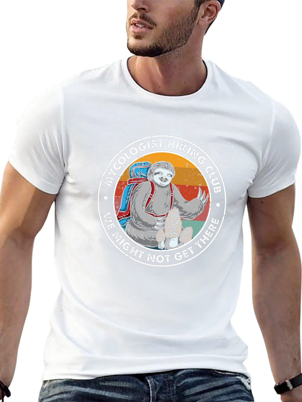 Mycololgist Hiking Club Sloth T-Shirt