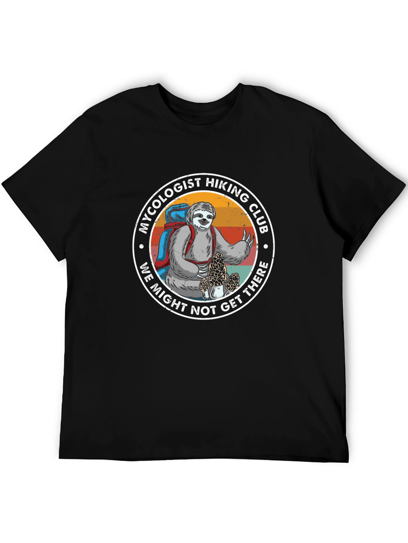 Mycololgist Hiking Club Sloth T-Shirt